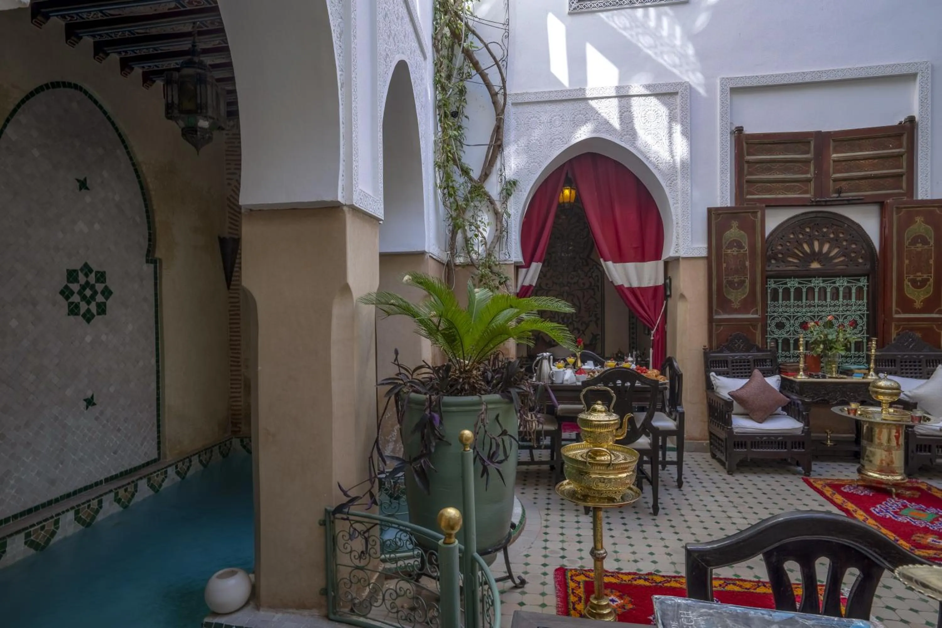 Patio in Riad Anabel