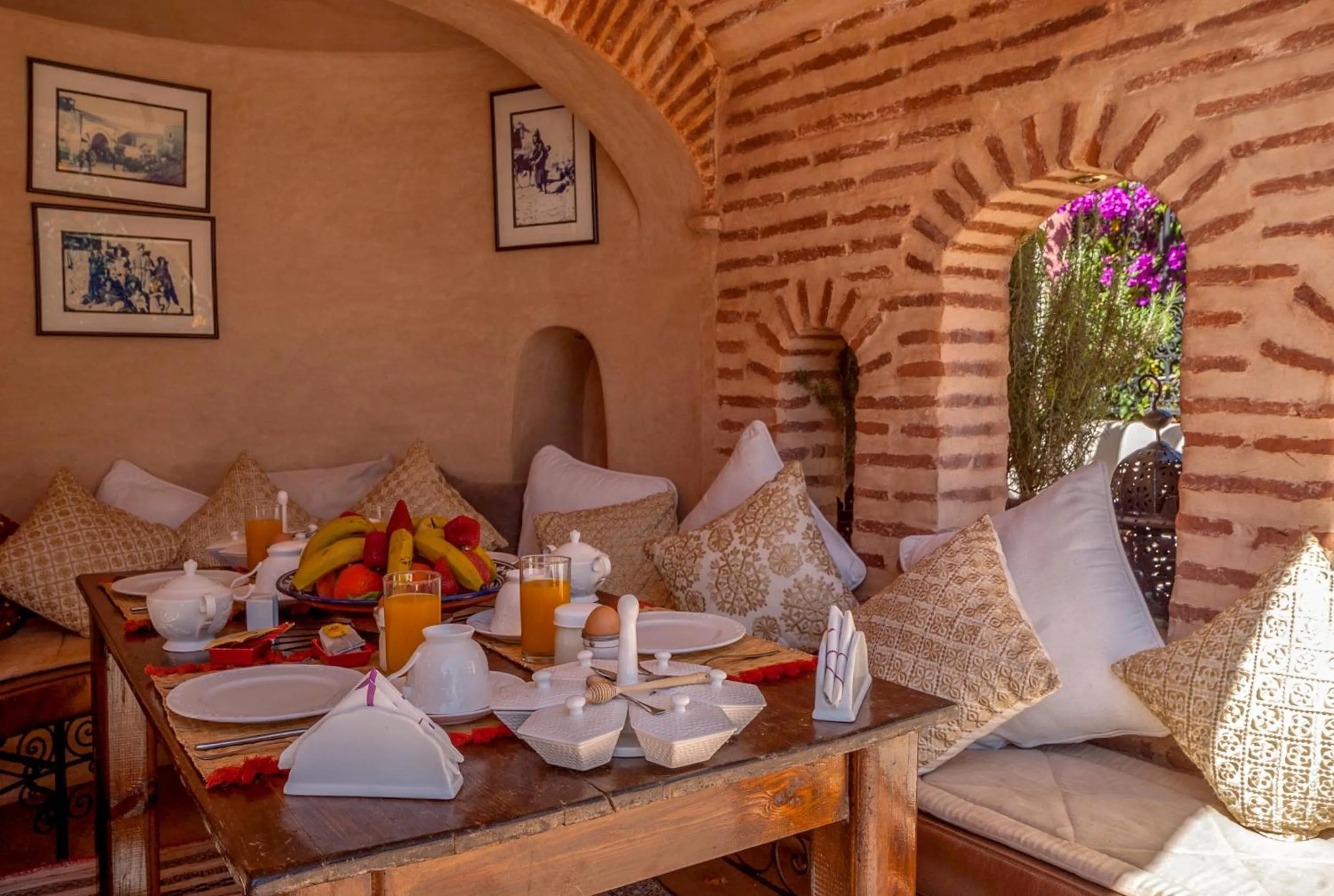 Balcony/Terrace in Riad Anabel