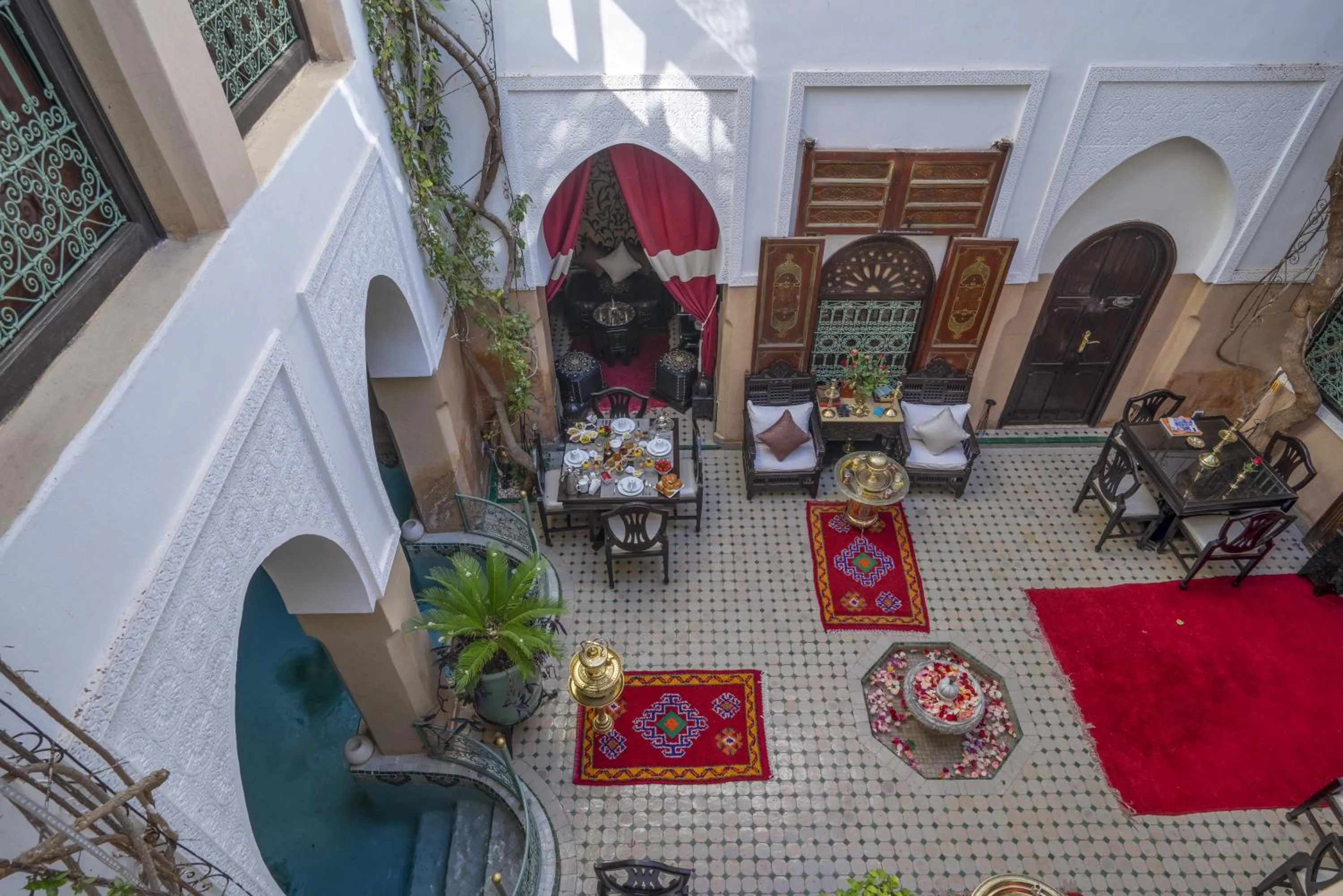 Patio in Riad Anabel
