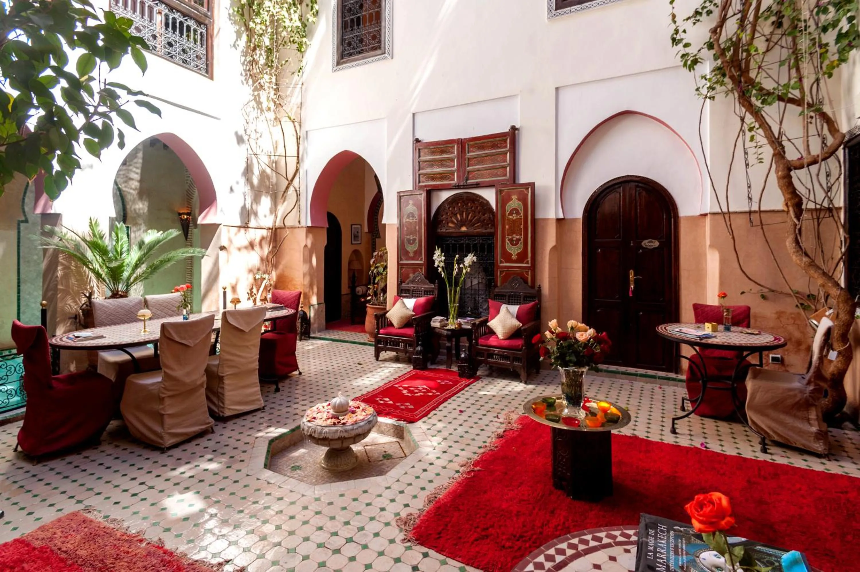 Lobby or reception in Riad Anabel
