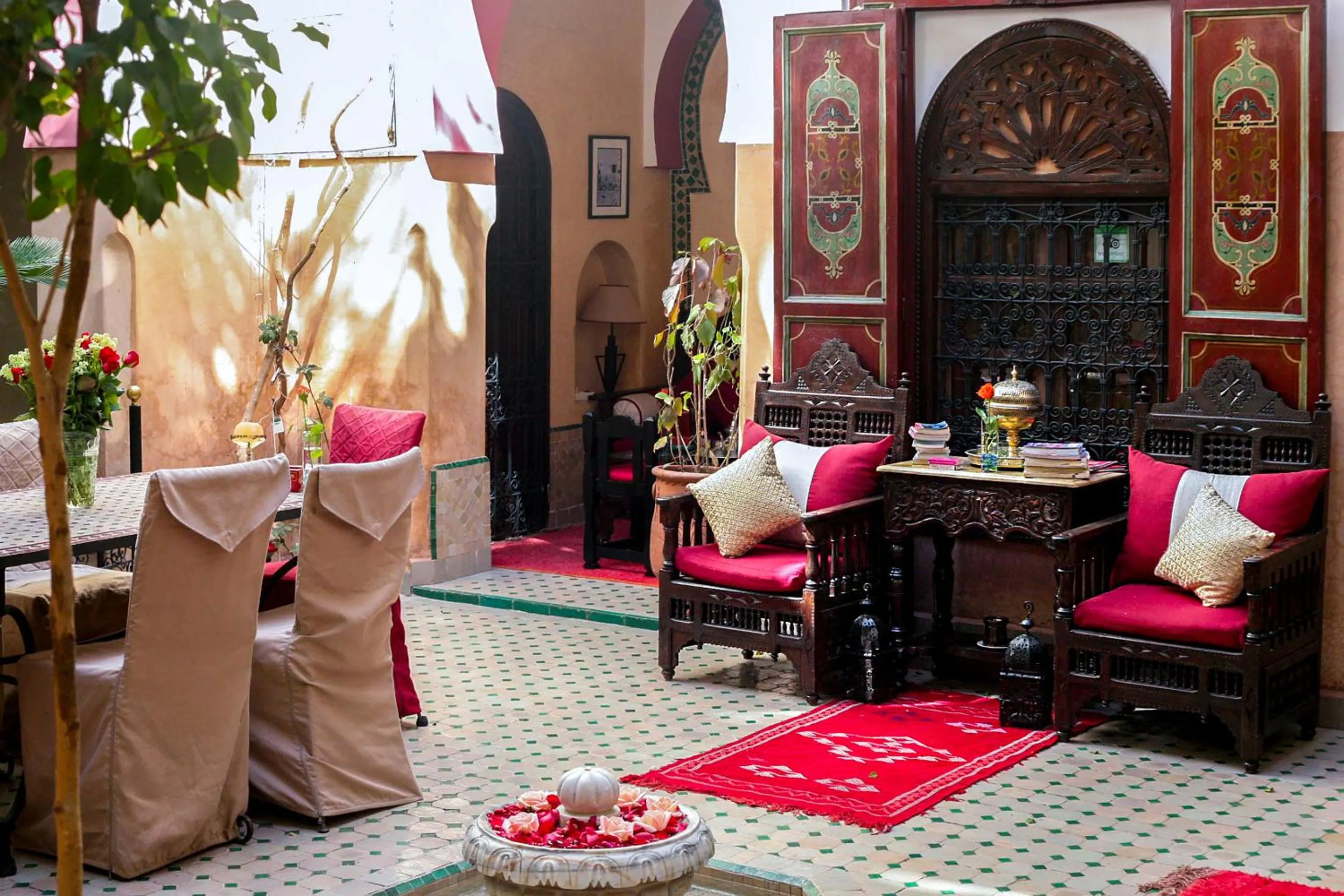Balcony/Terrace in Riad Anabel