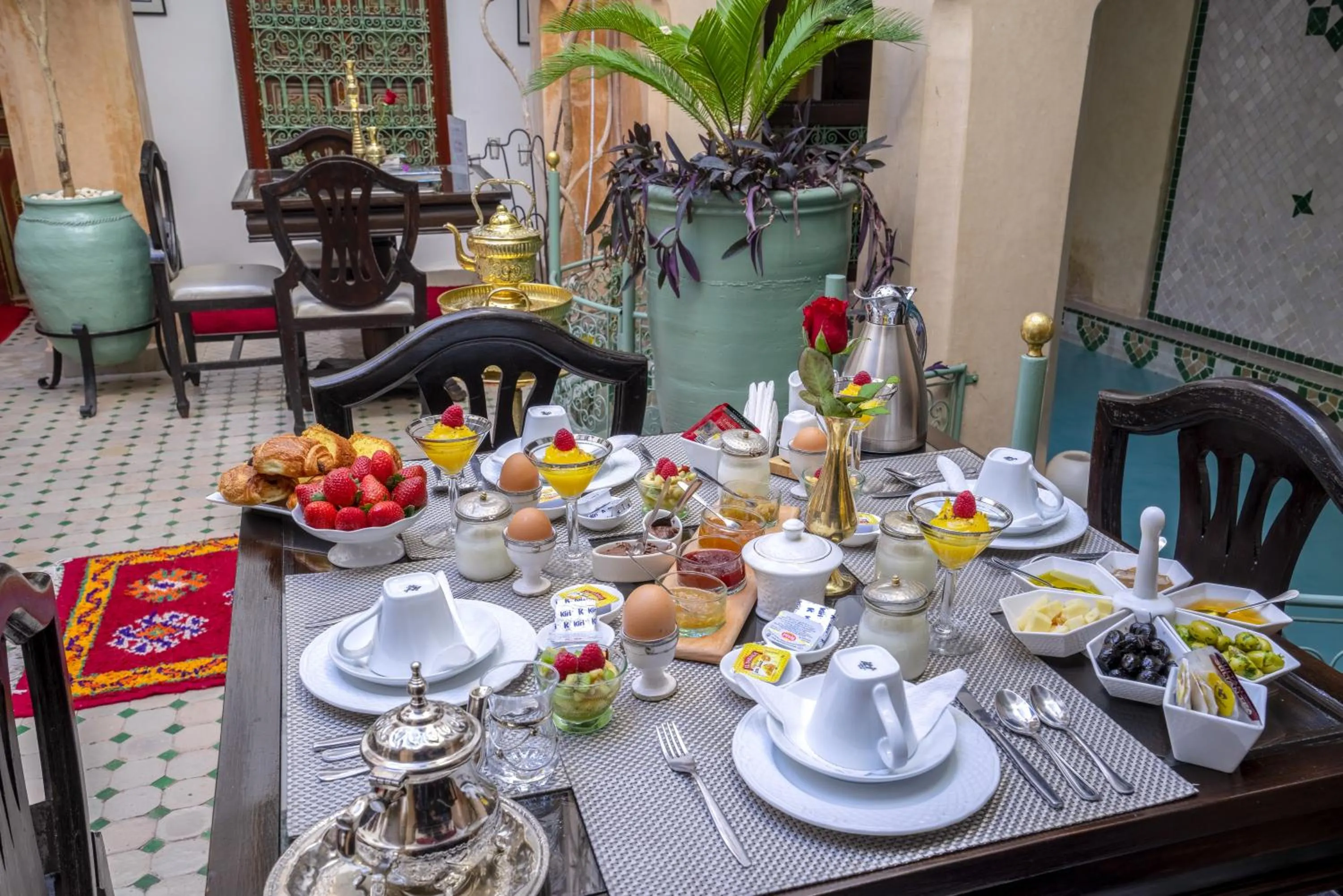 Patio in Riad Anabel