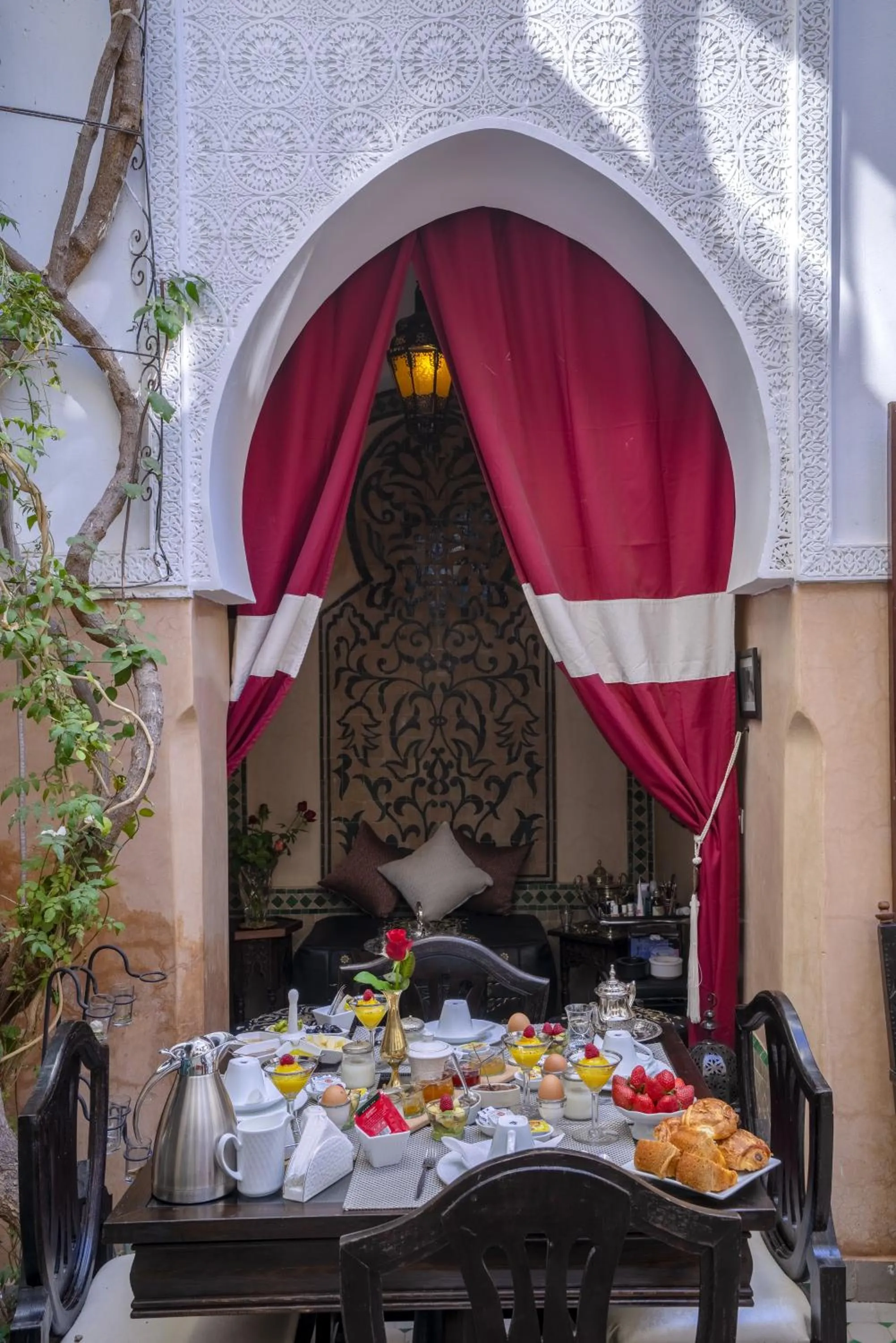 Patio in Riad Anabel