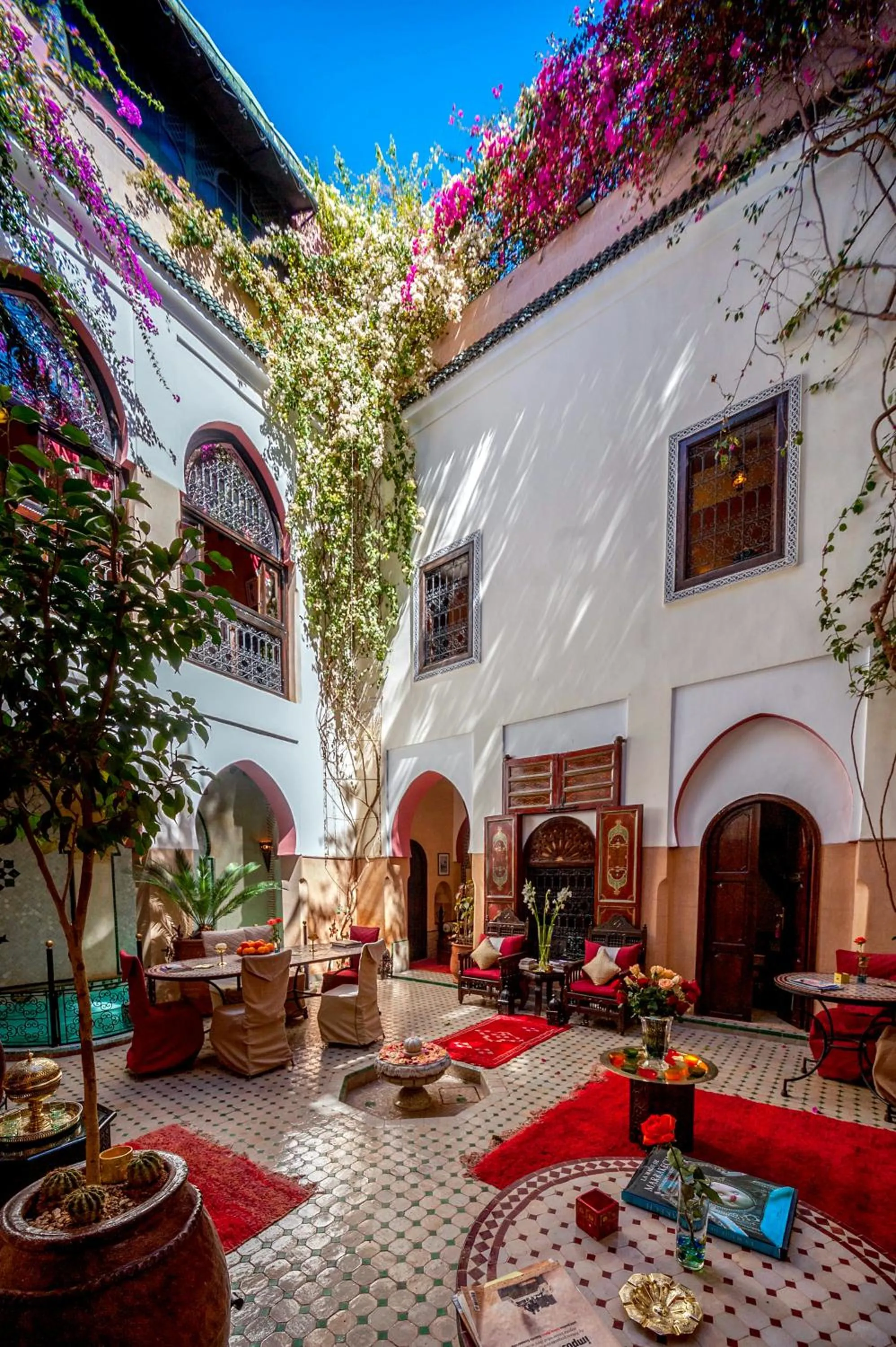 Patio in Riad Anabel