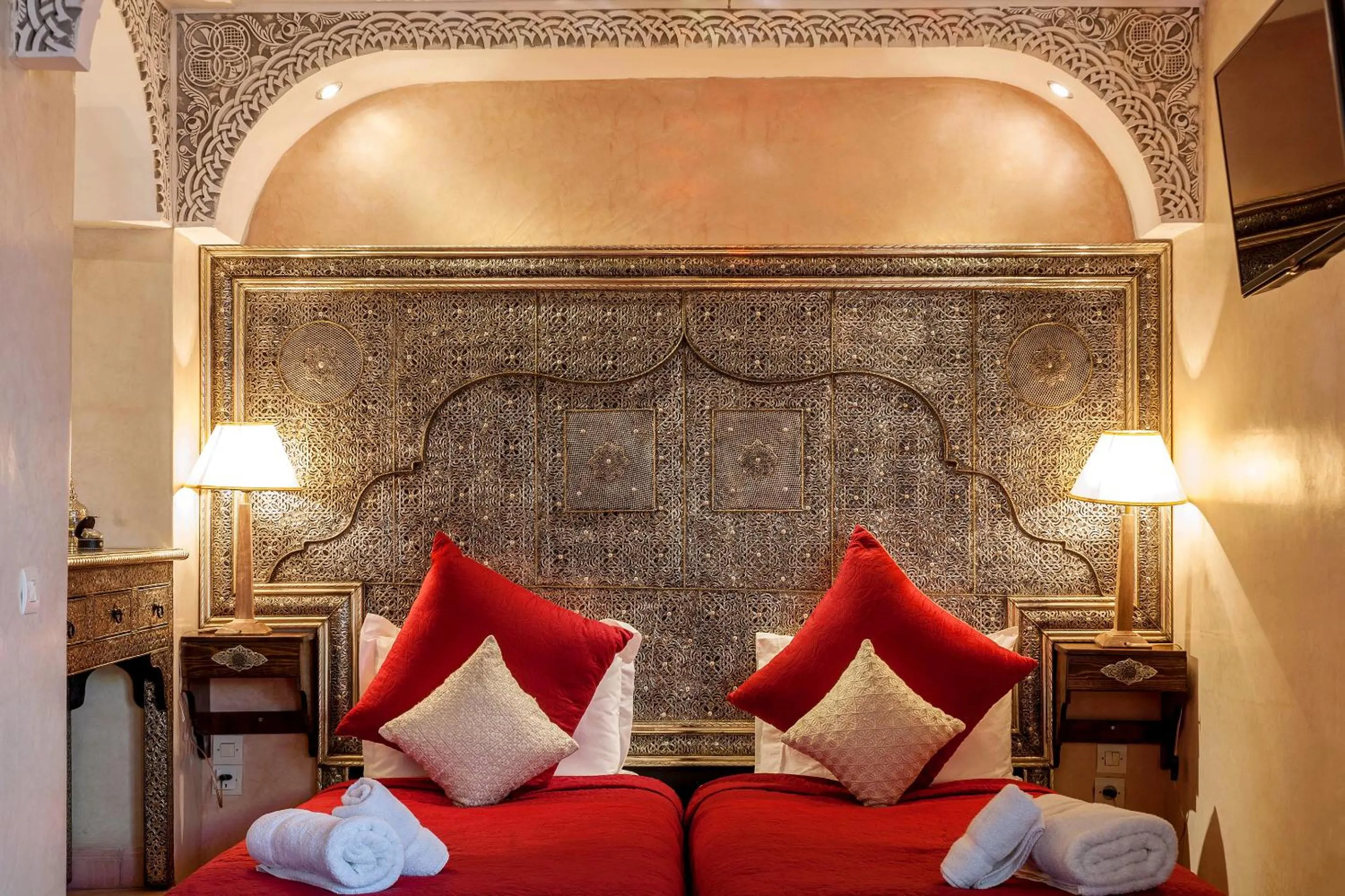 Bedroom, Bed in Riad Anabel