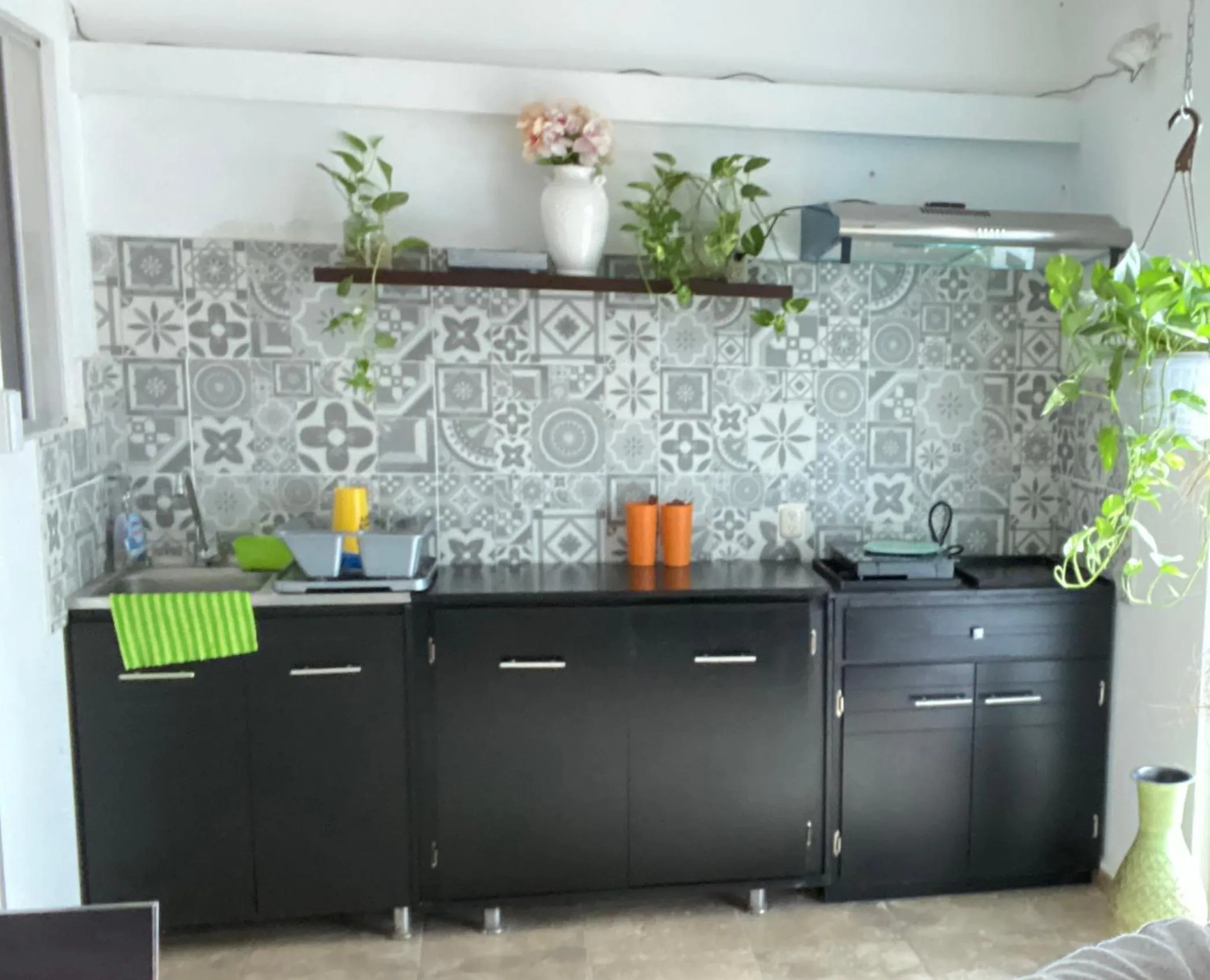 Kitchen or kitchenette in Suites Apodaca