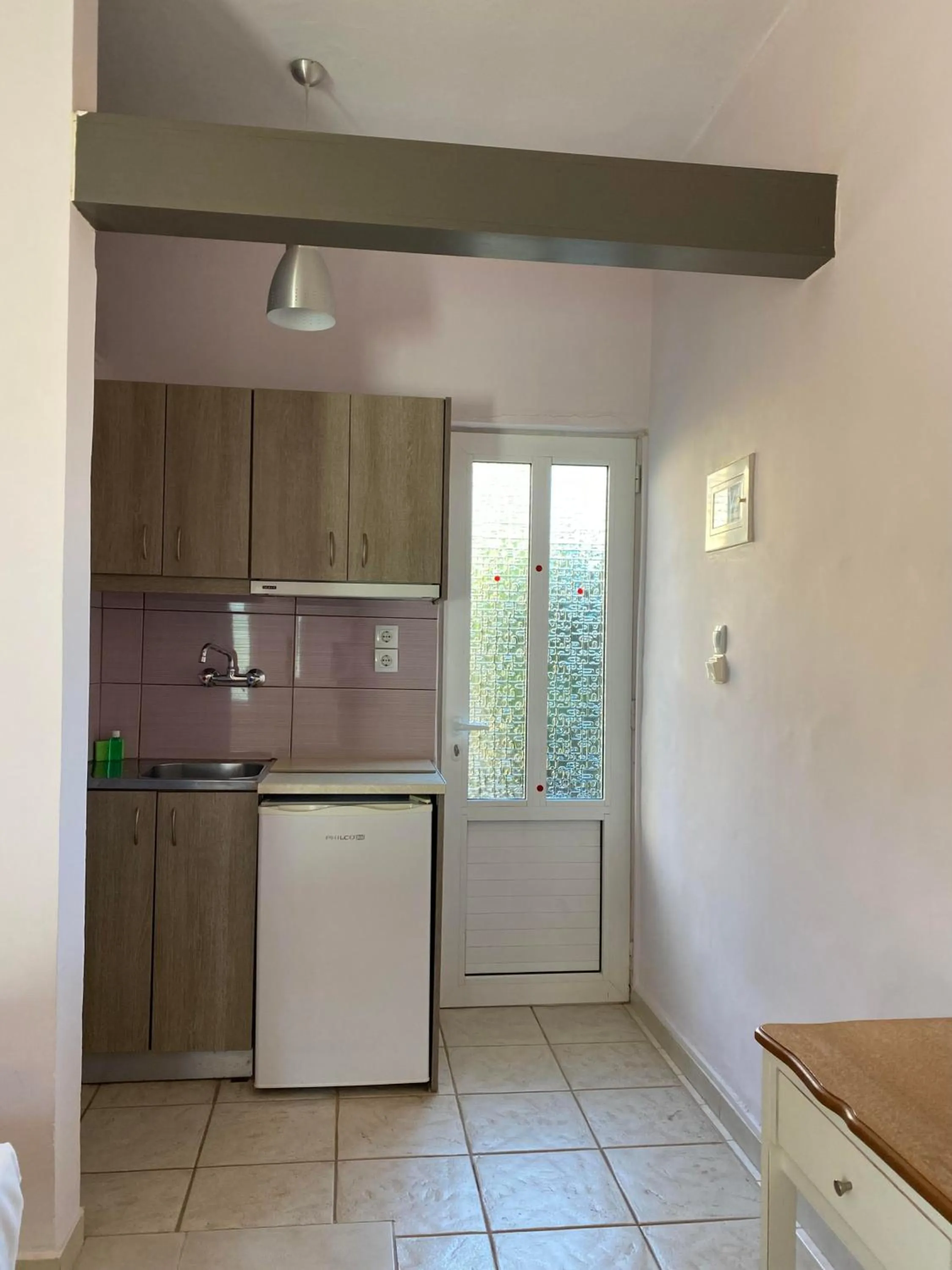 Kitchen or kitchenette in Girogiali beach hotel - Adults only