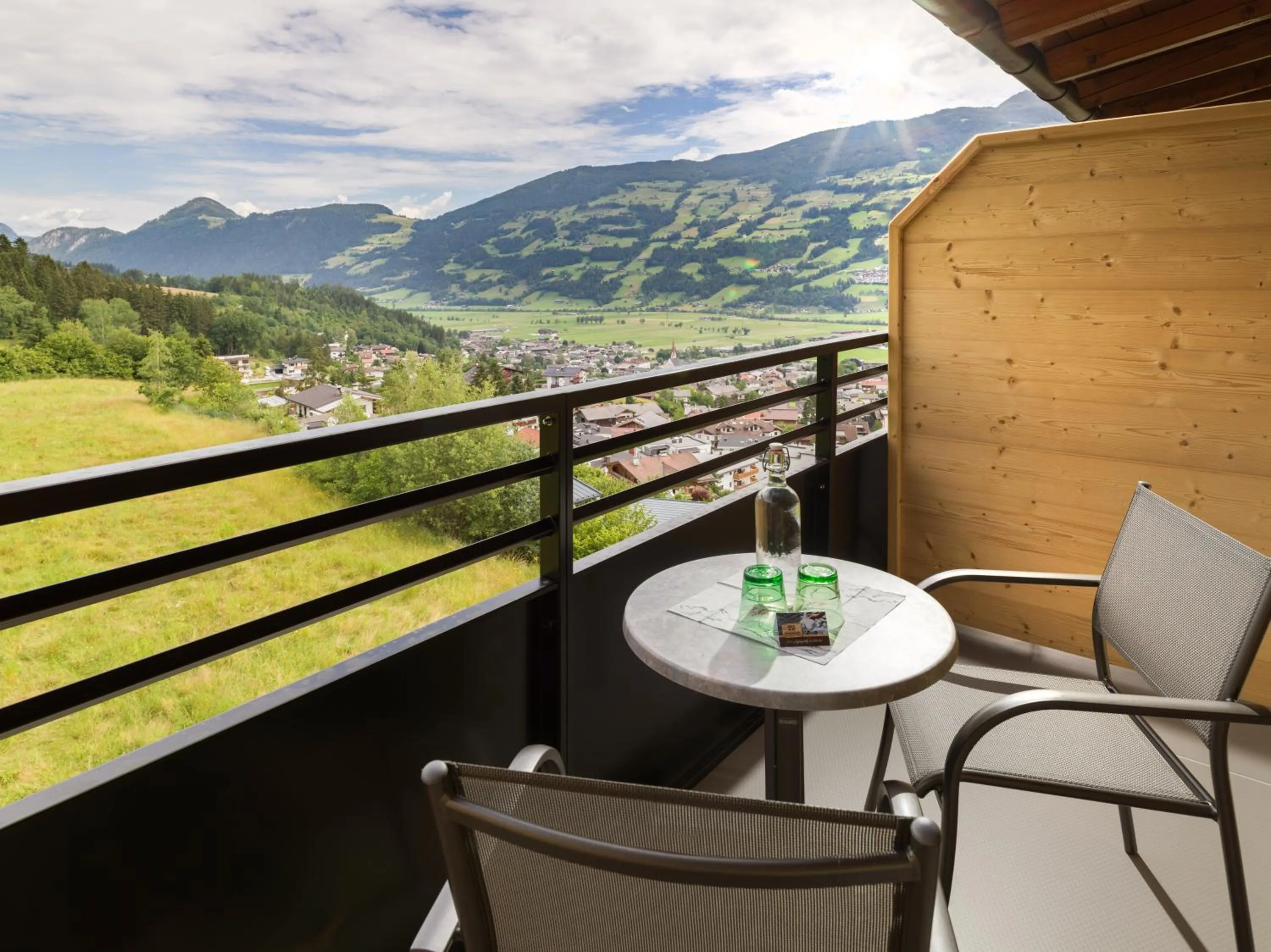 View (from property/room) in Hotel Waldfriede - Der Logenplatz im Zillertal