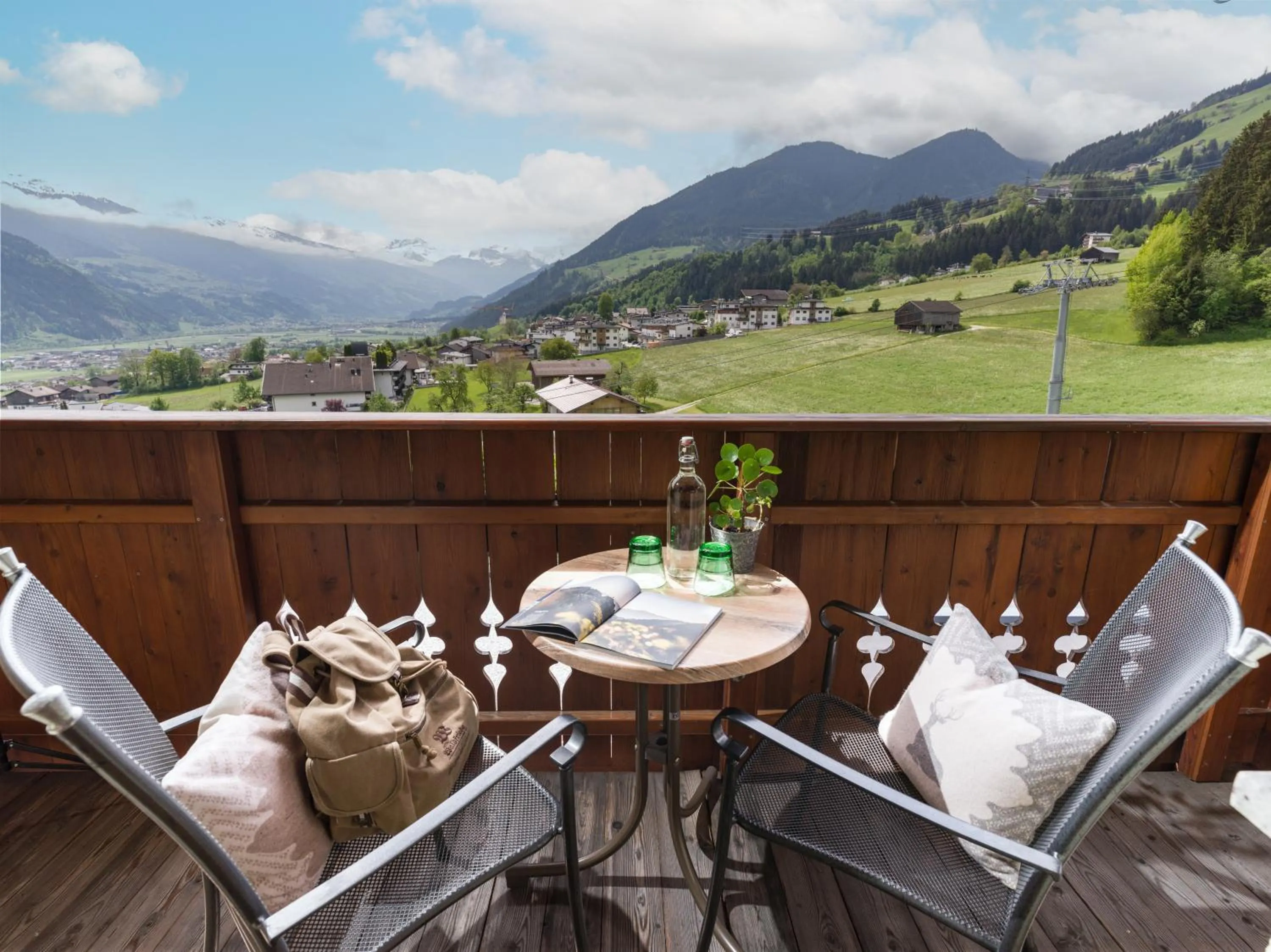 Balcony/Terrace in Hotel Waldfriede - Der Logenplatz im Zillertal