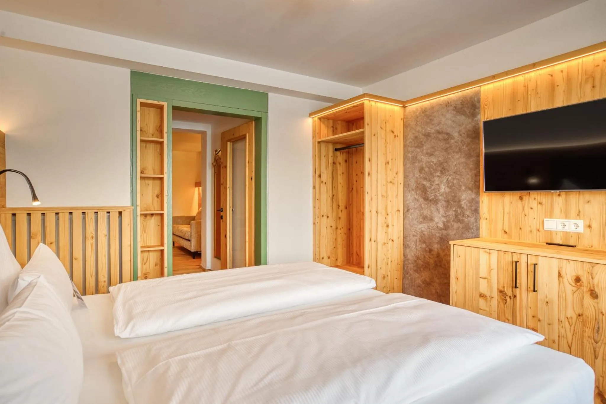 Bed in Hotel Waldfriede - Der Logenplatz im Zillertal