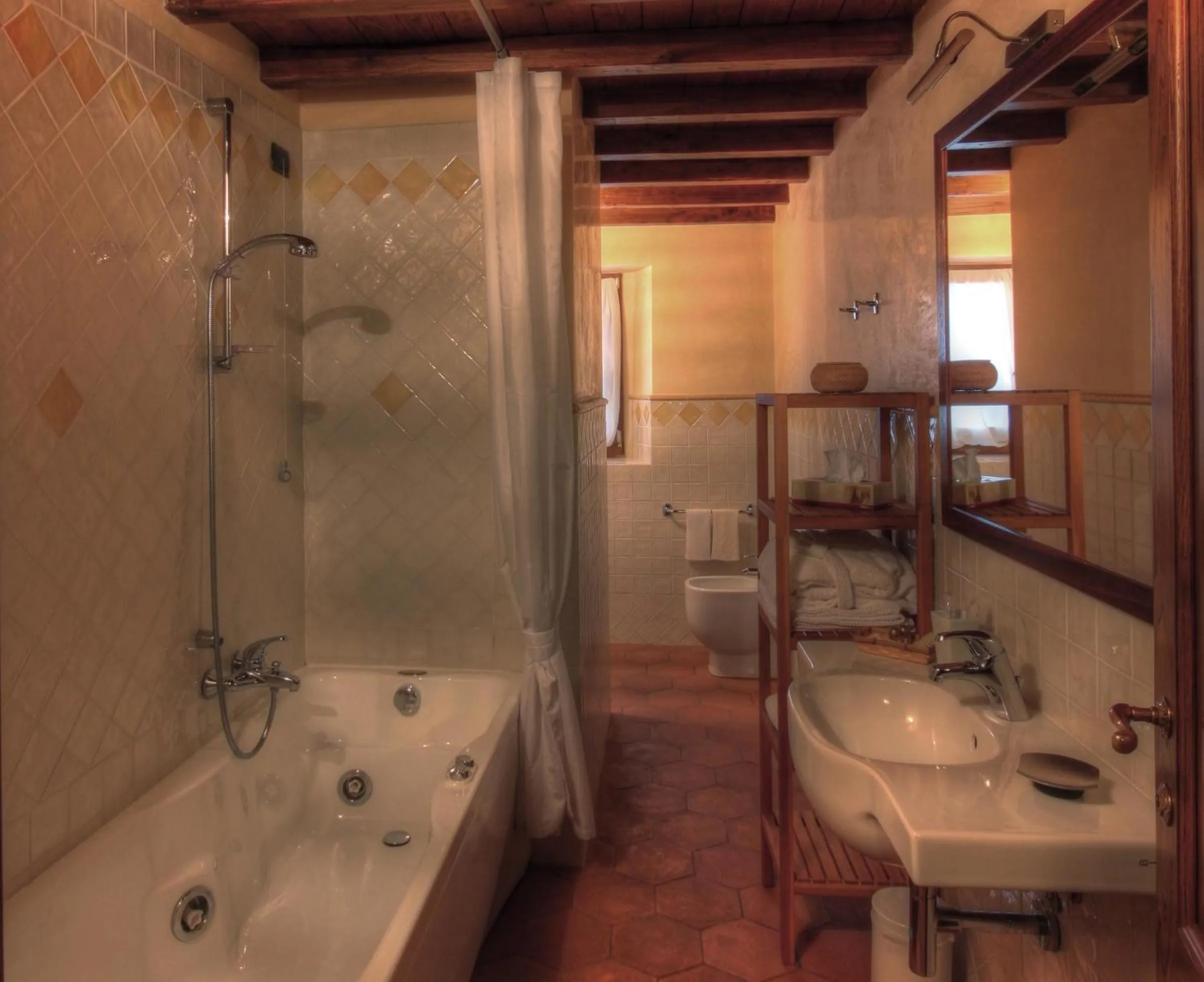 Bathroom in Il Nido di Gabbiano