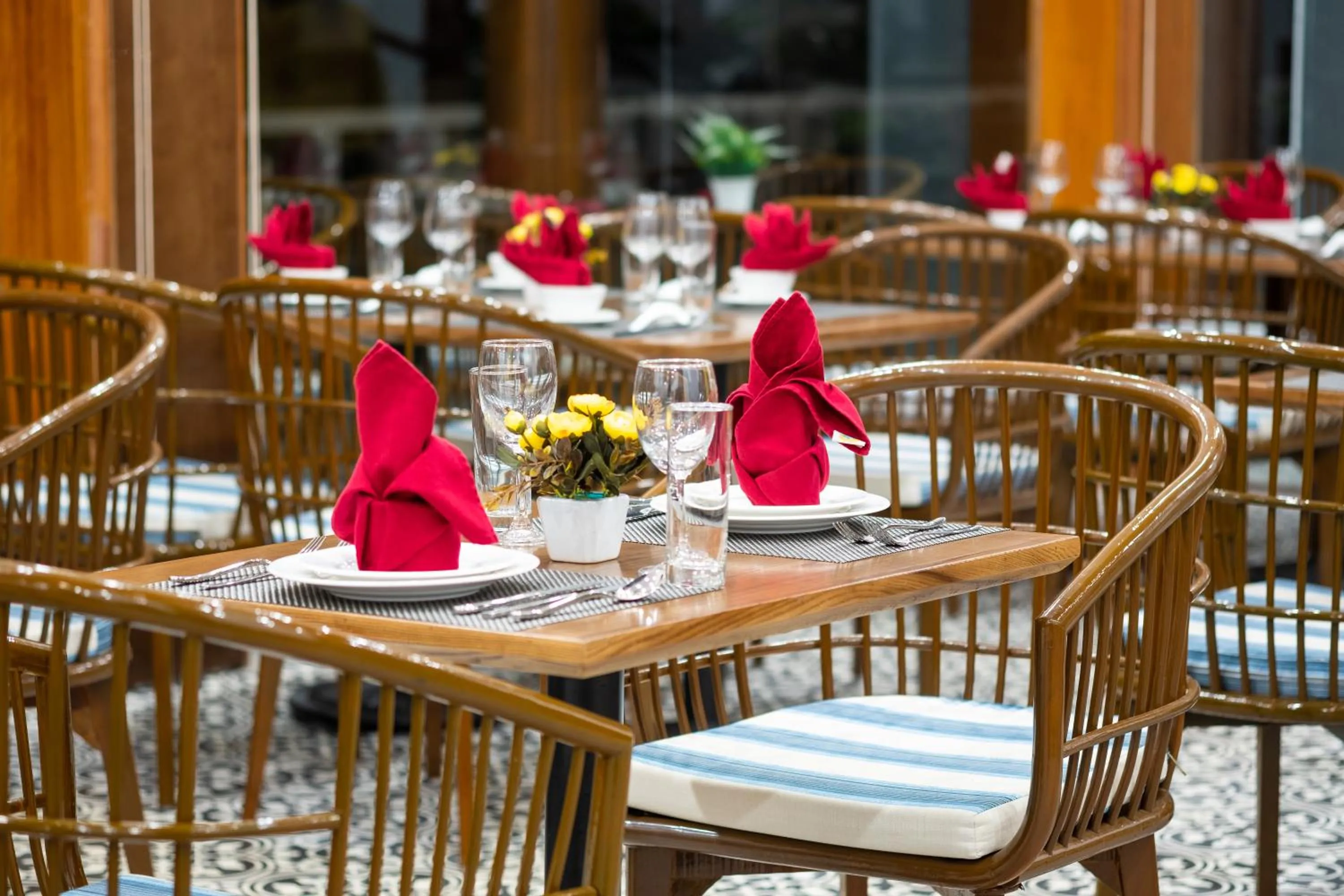 Restaurant/places to eat in Mai Chau Mountain View Resort