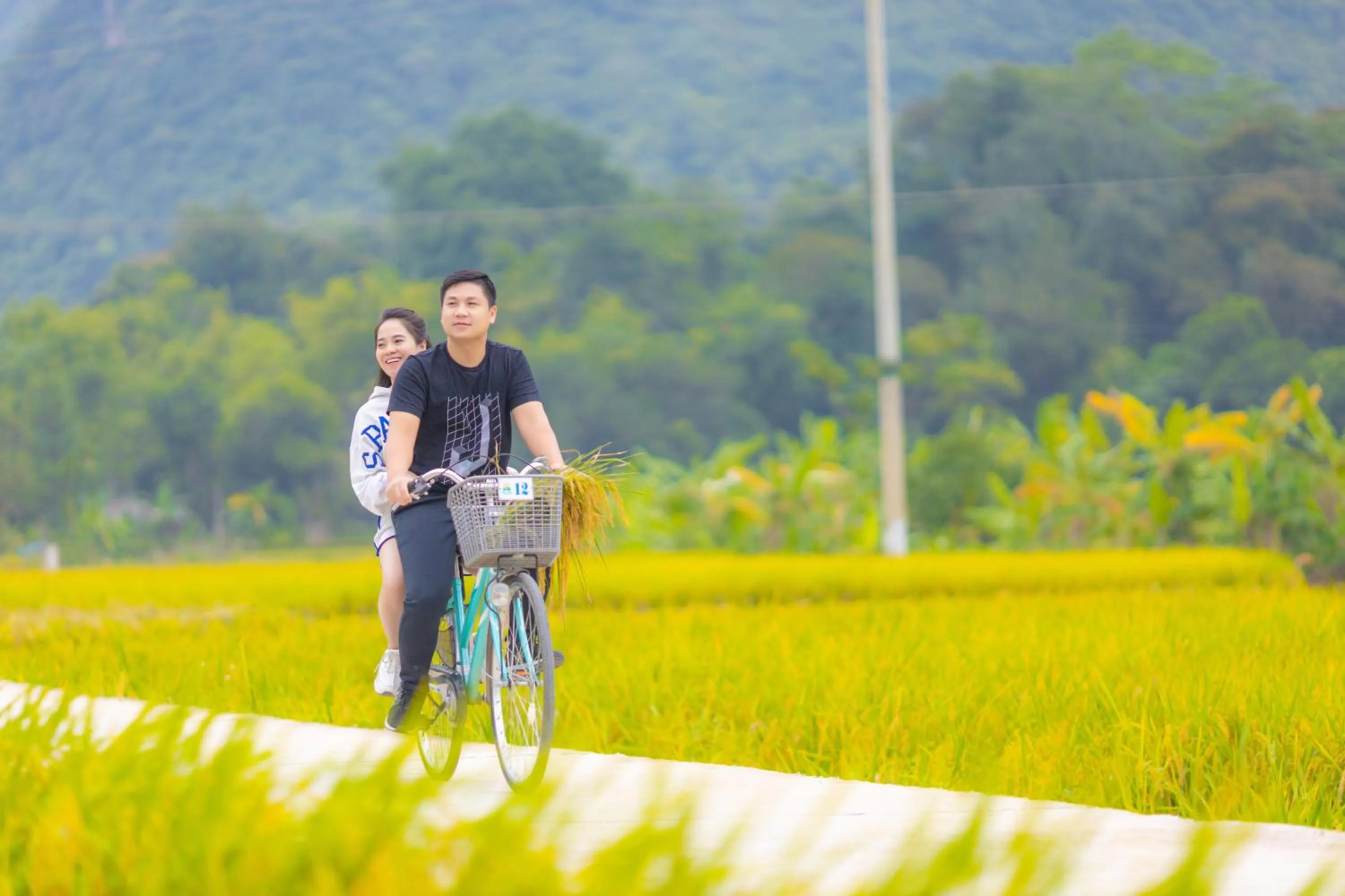 Cycling in Mai Chau Mountain View Resort