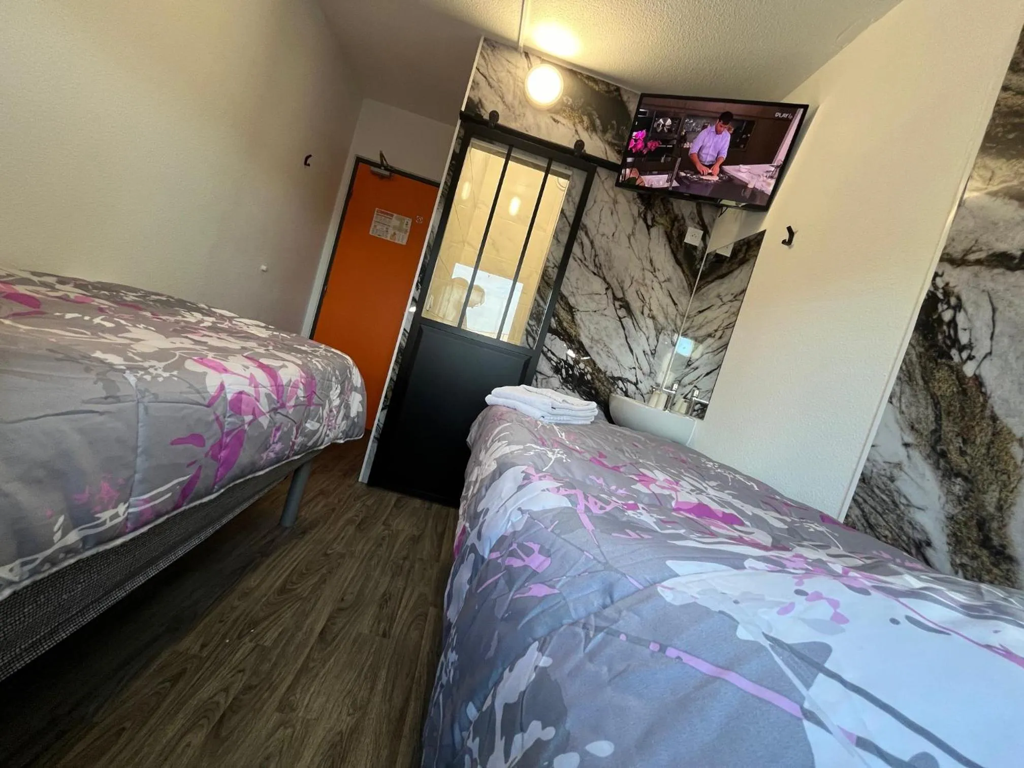 Bedroom, Bed in ClassEco Gent