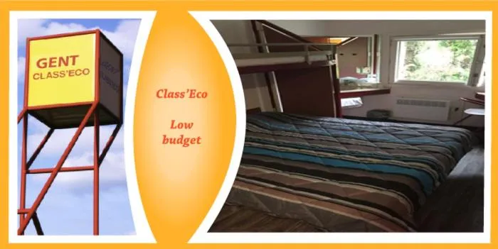 Photo of the whole room, Bed in ClassEco Gent