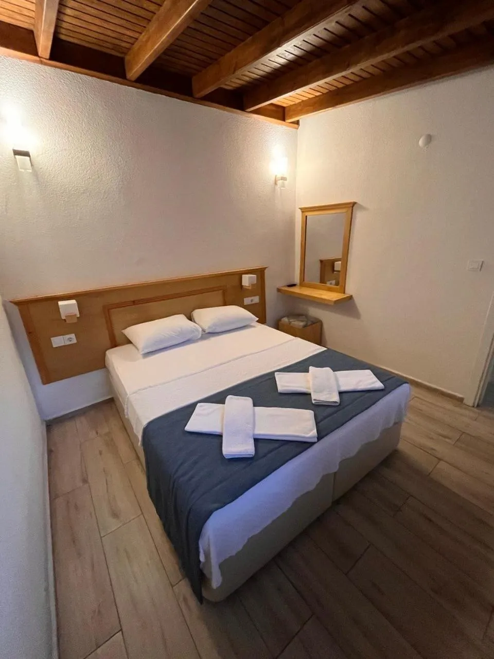 Bed in Yelken Hotel Akyaka