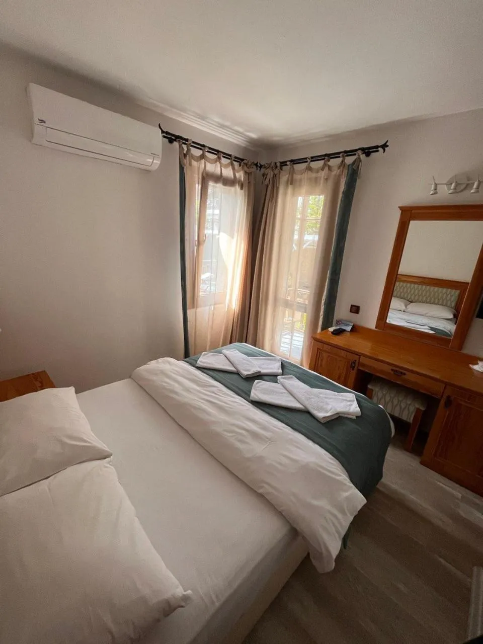 Bed in Yelken Hotel Akyaka