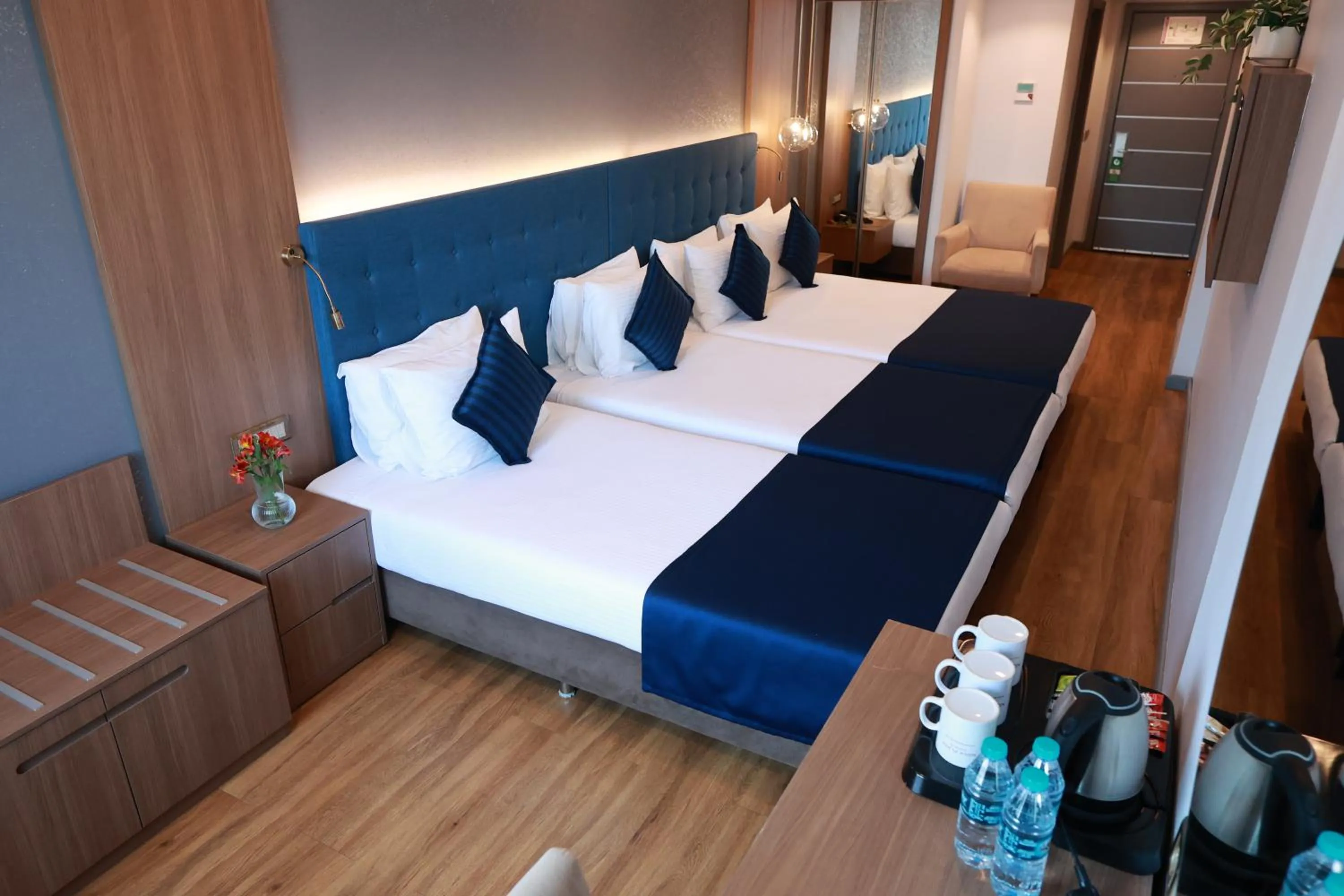 Bed in Nova Plaza Crystal Hotel & Spa