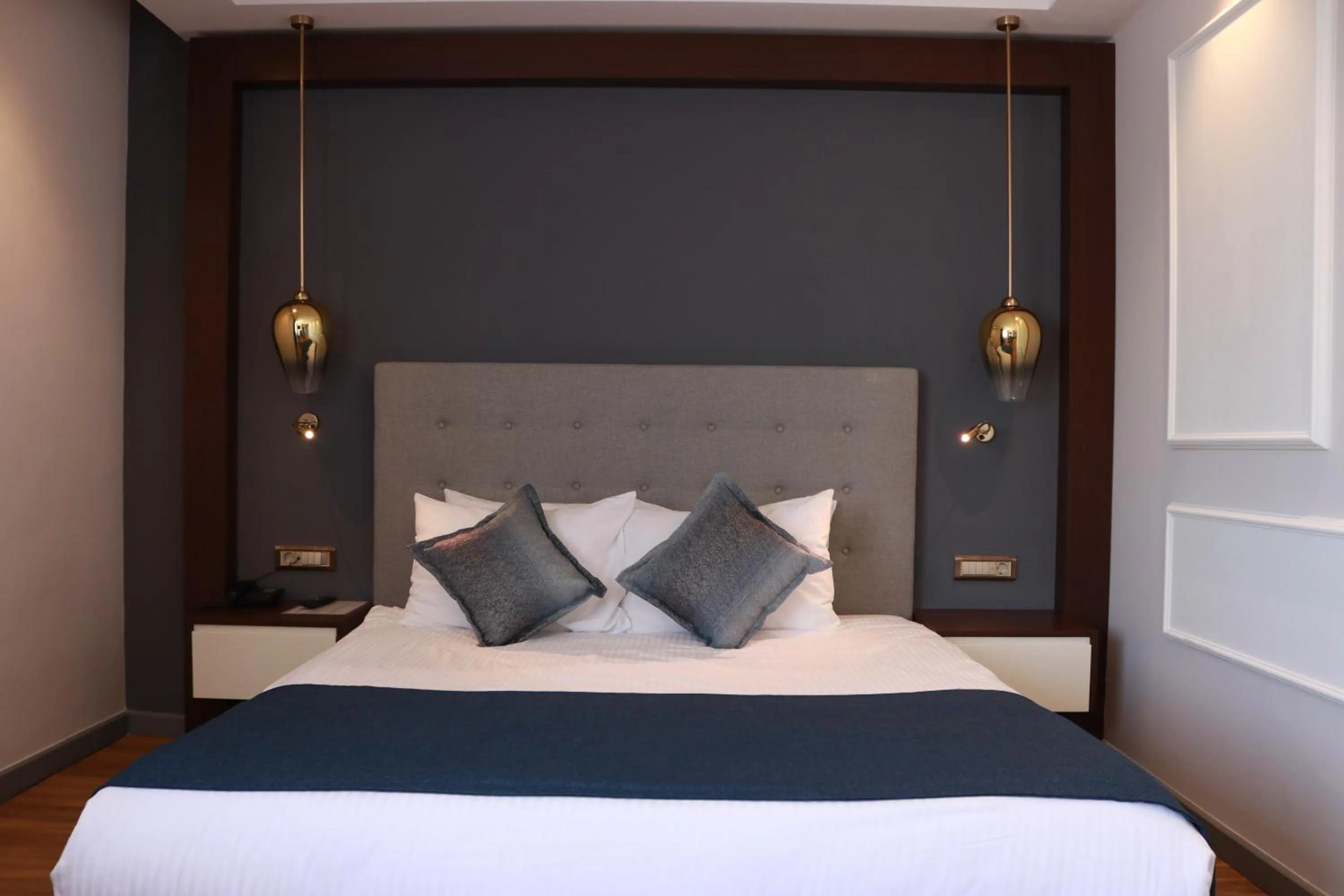 Bed in Nova Plaza Crystal Hotel & Spa