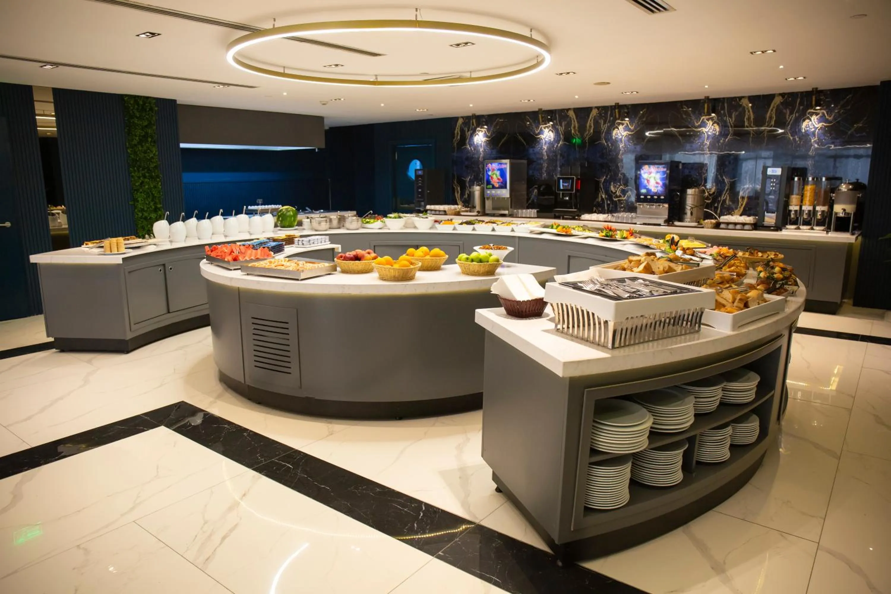Buffet breakfast in Nova Plaza Crystal Hotel & Spa
