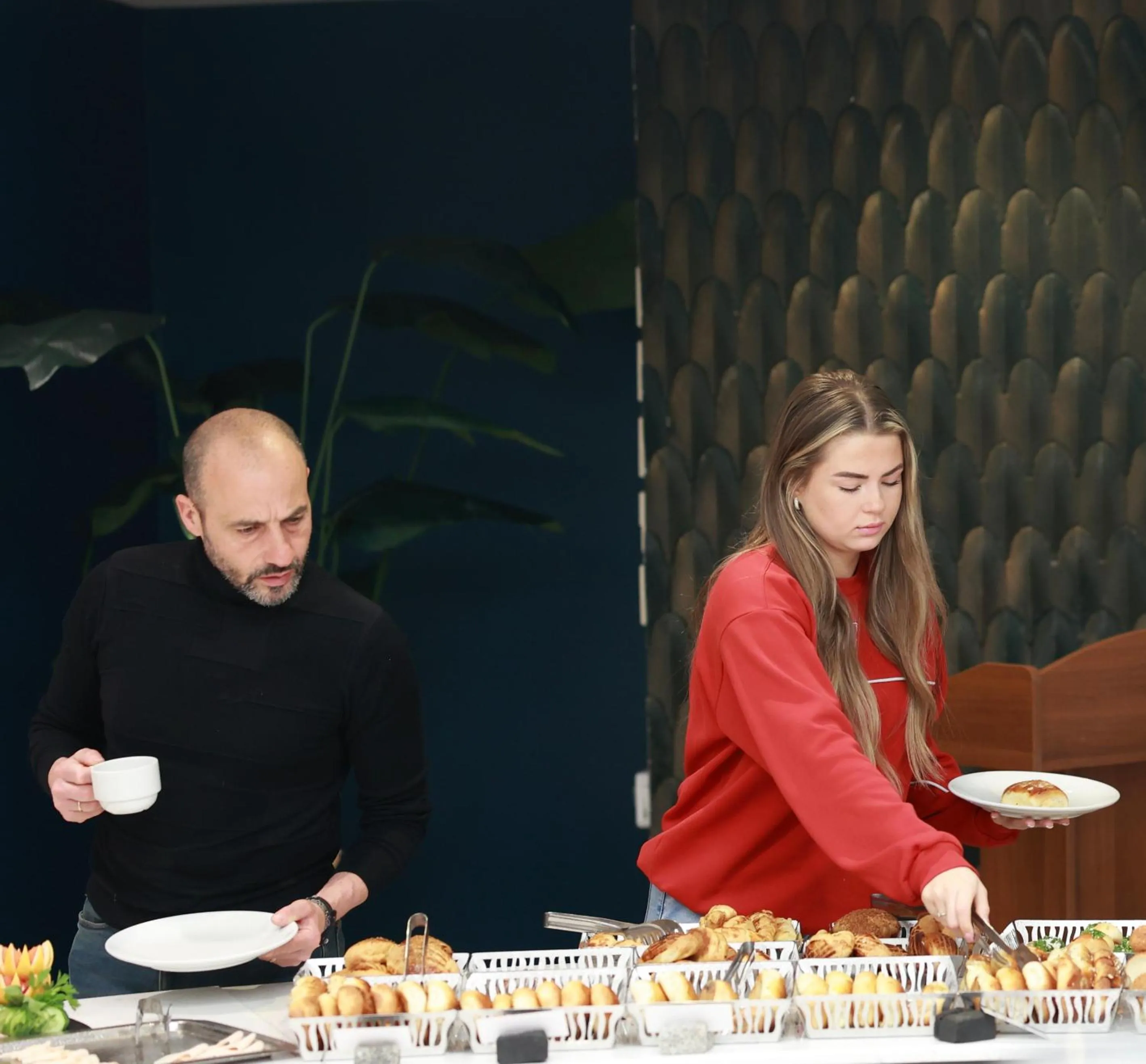 Buffet breakfast in Nova Plaza Crystal Hotel & Spa