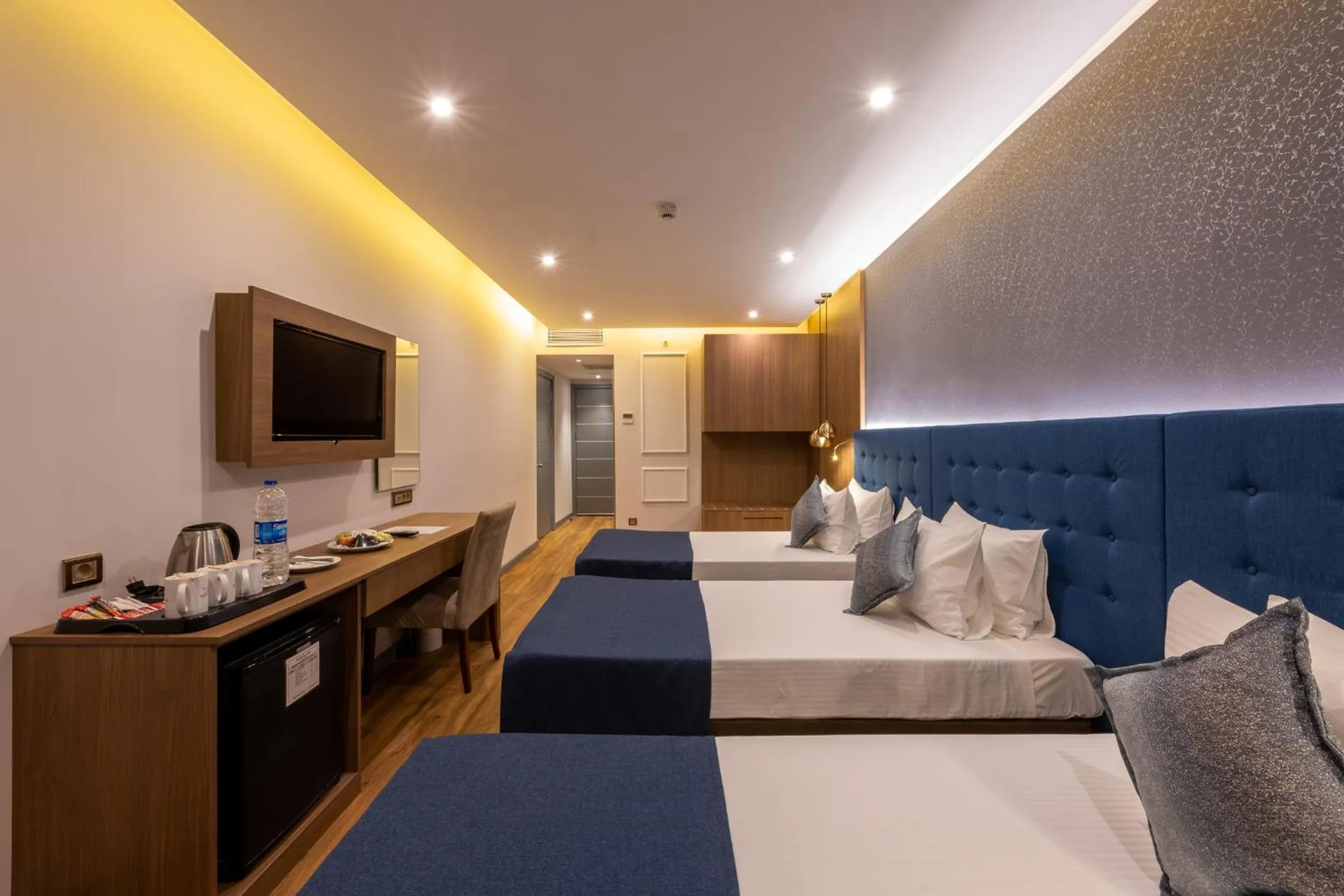 Bed in Nova Plaza Crystal Hotel & Spa