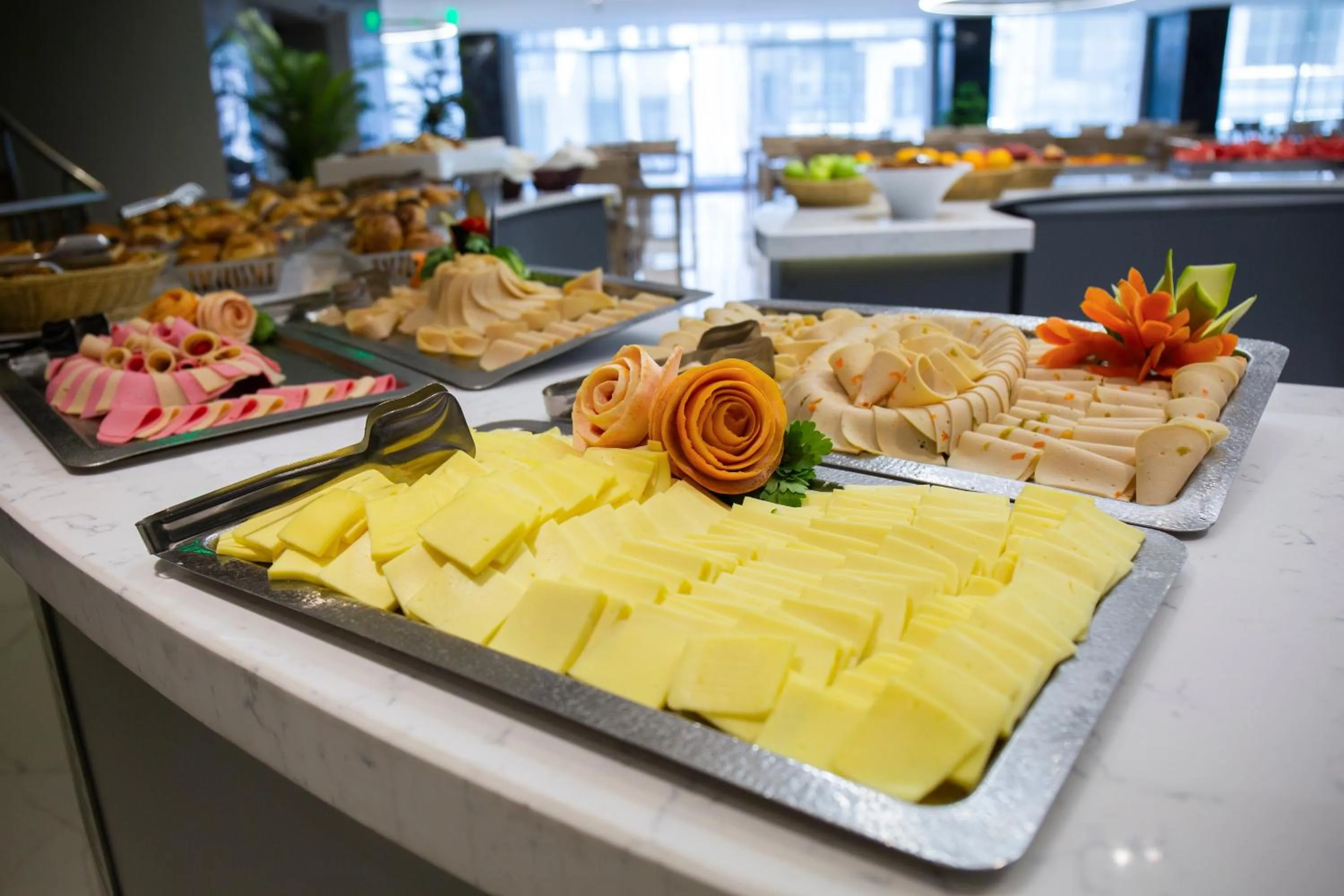 Buffet breakfast in Nova Plaza Crystal Hotel & Spa