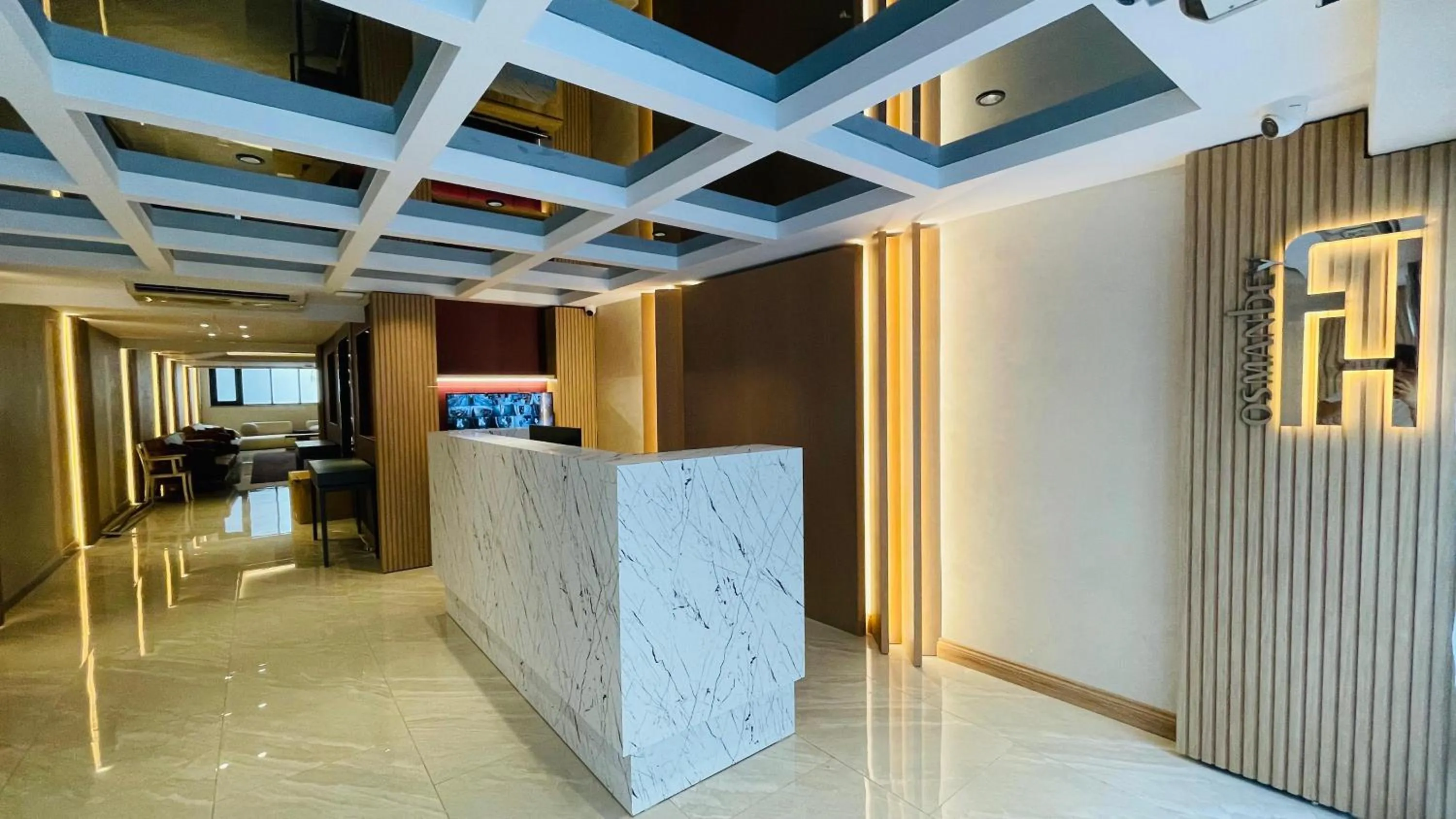 Lobby or reception in Osmanbey Fatih Hotel