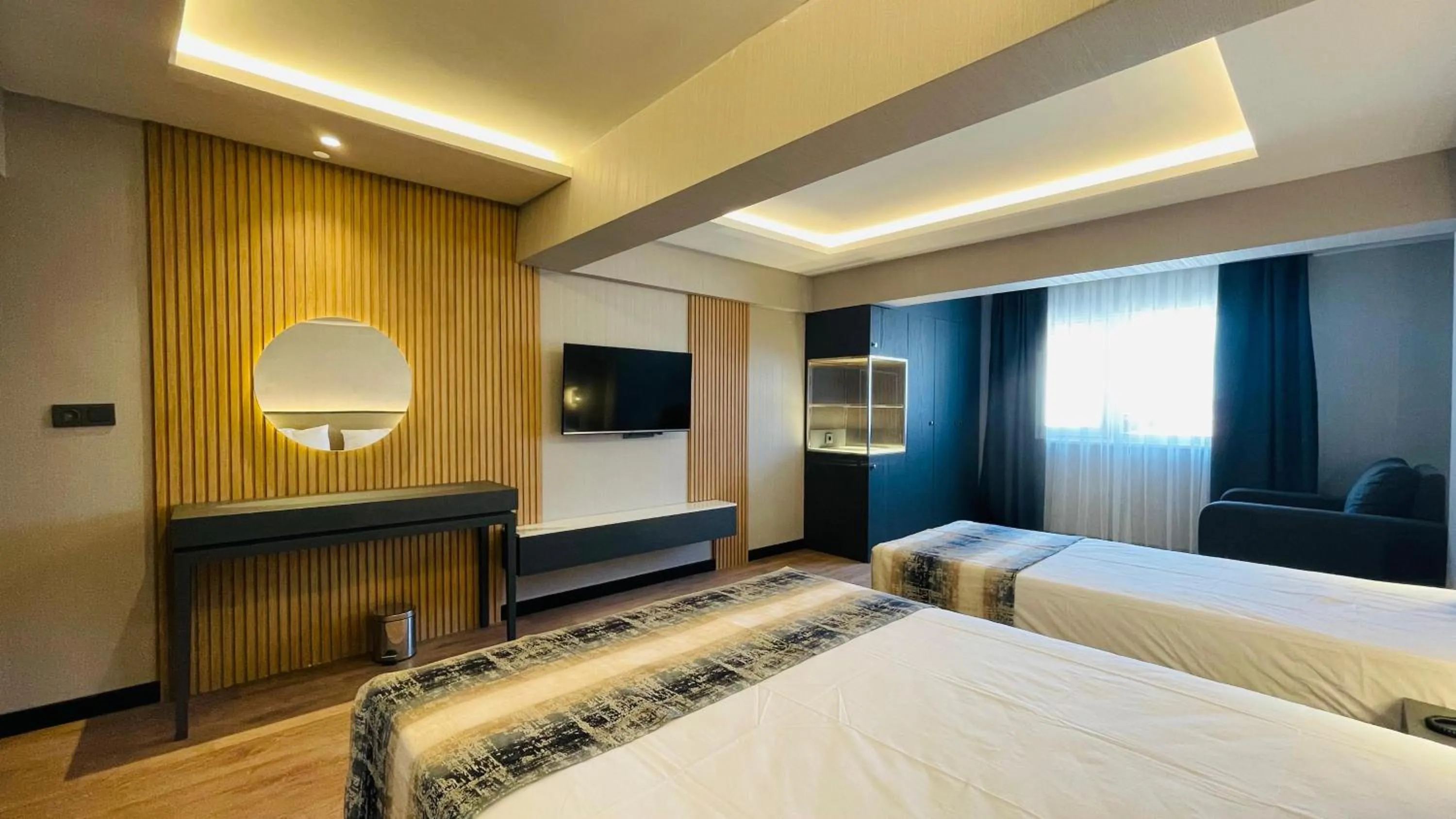 Photo of the whole room, Bed in Osmanbey Fatih Hotel