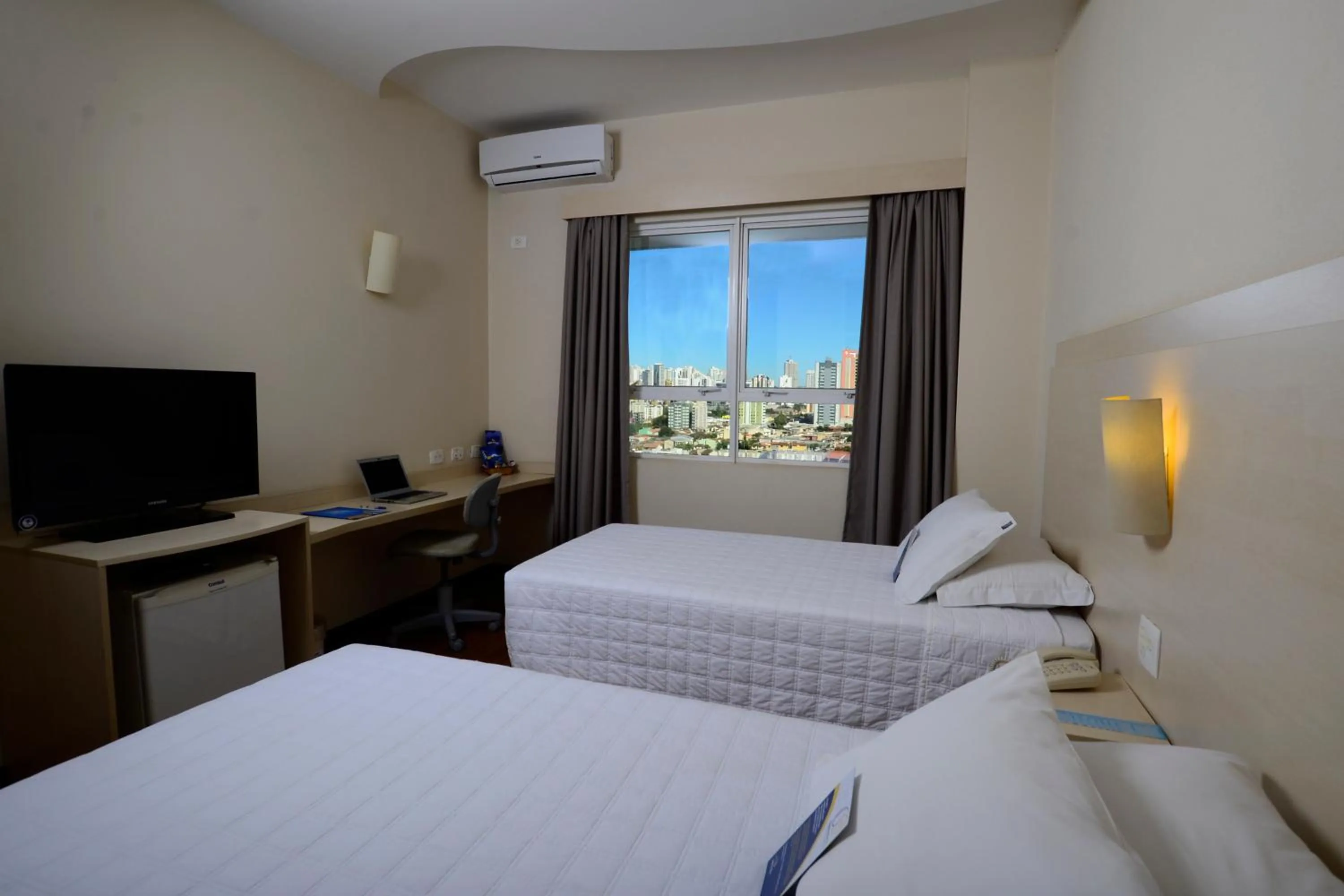 Photo of the whole room, Bed in Golden Blue Hotel