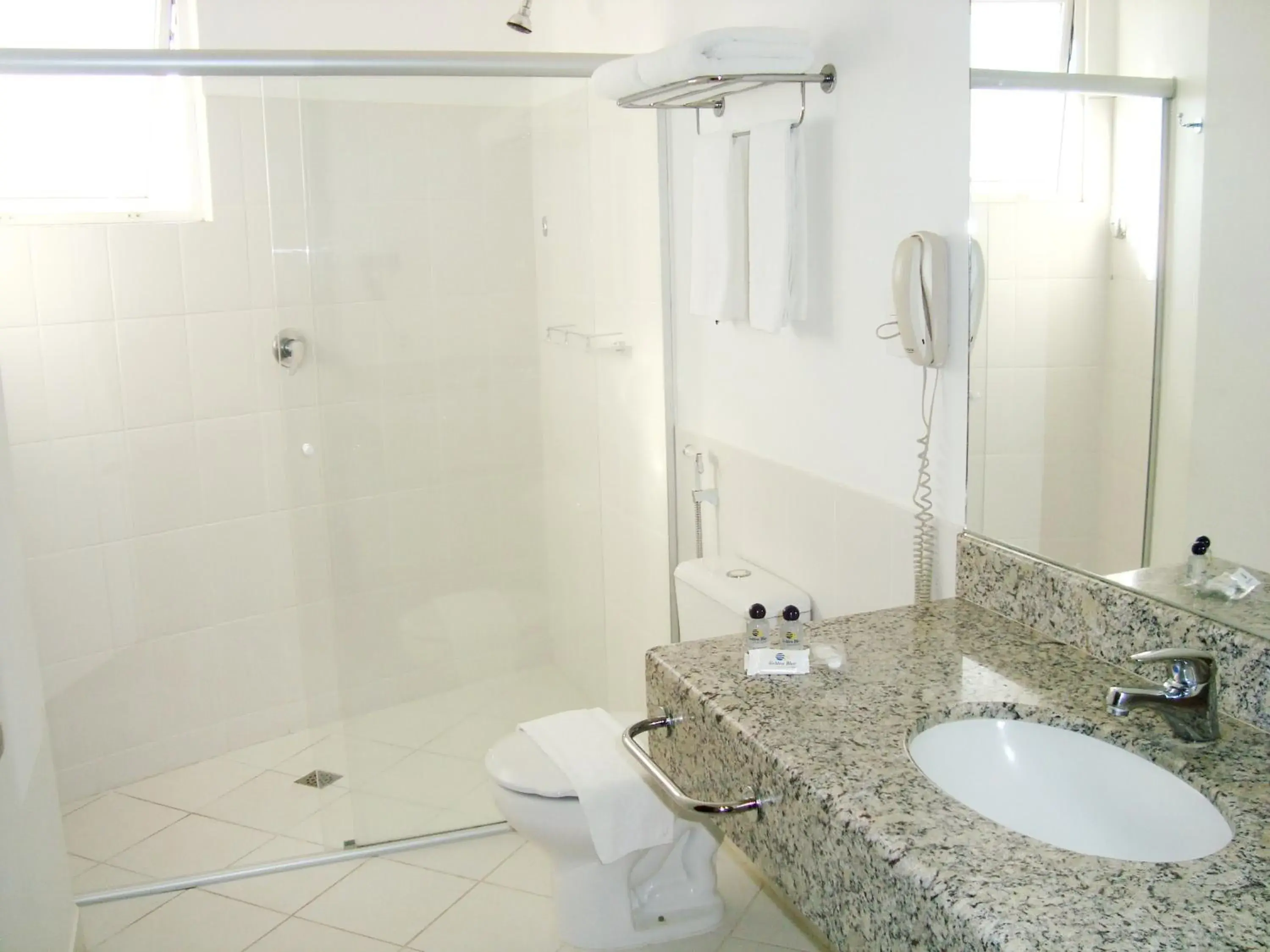 Bathroom in Golden Blue Hotel Bathroom in Golden Blue Hotel