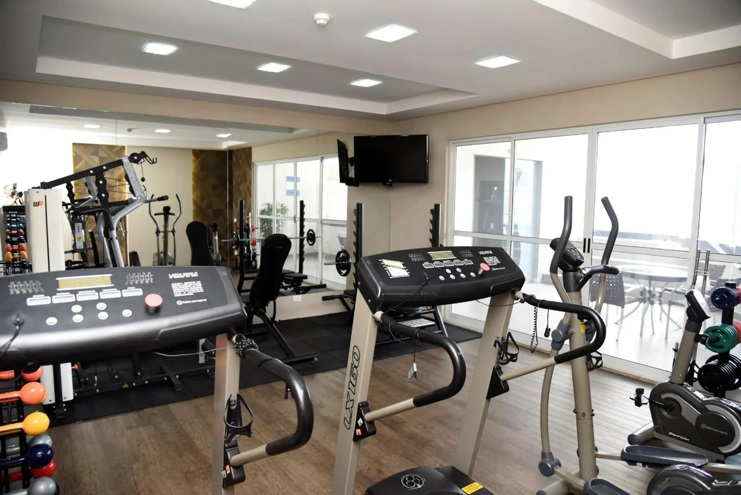 Fitness centre/facilities in Golden Blue Hotel Fitness centre/facilities in Golden Blue Hotel
