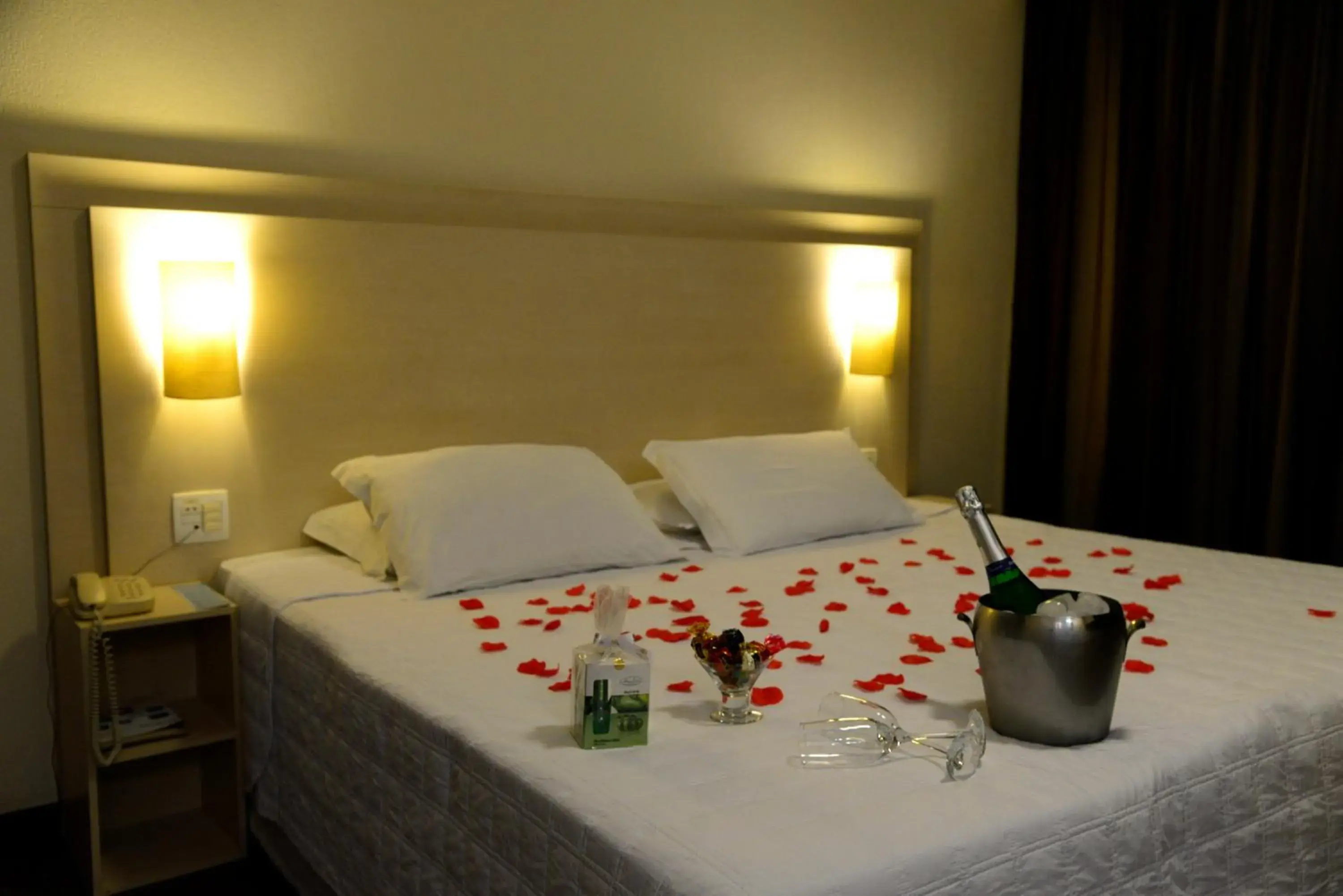 Bed in Golden Blue Hotel Bed in Golden Blue Hotel