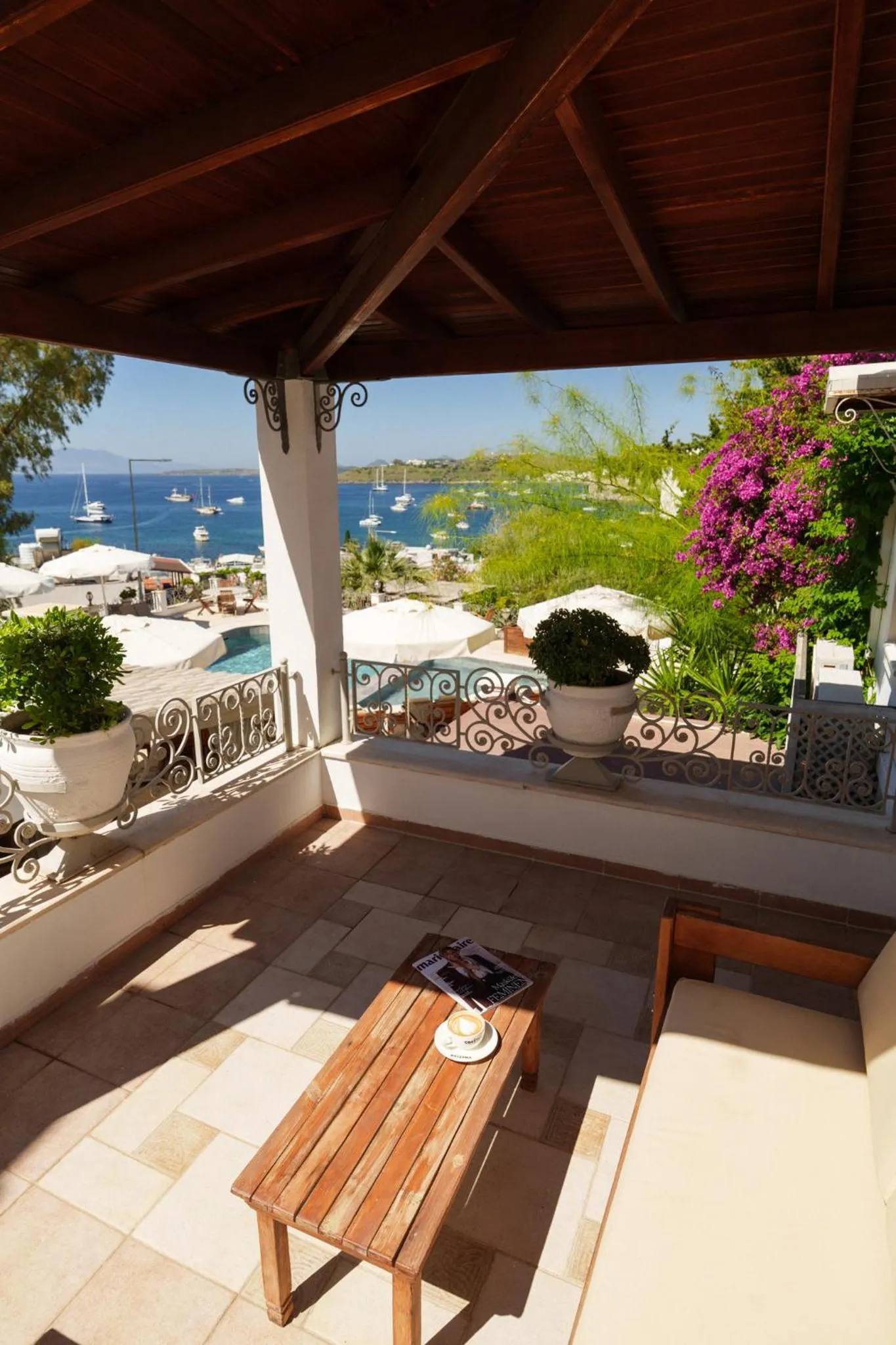 Patio in Manzara Boutique Hotel - Adults Only