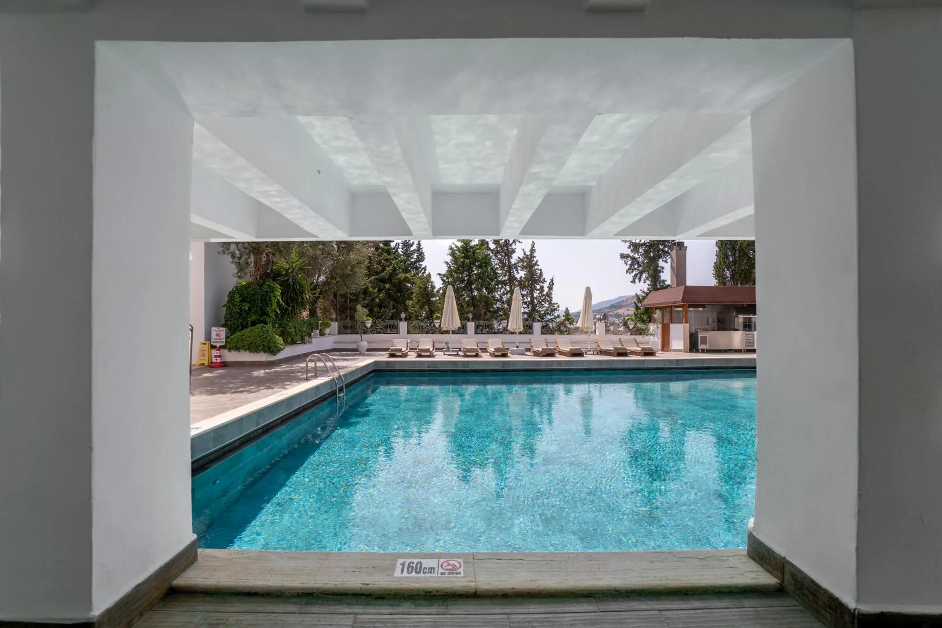 Swimming pool in Manzara Boutique Hotel - Adults Only