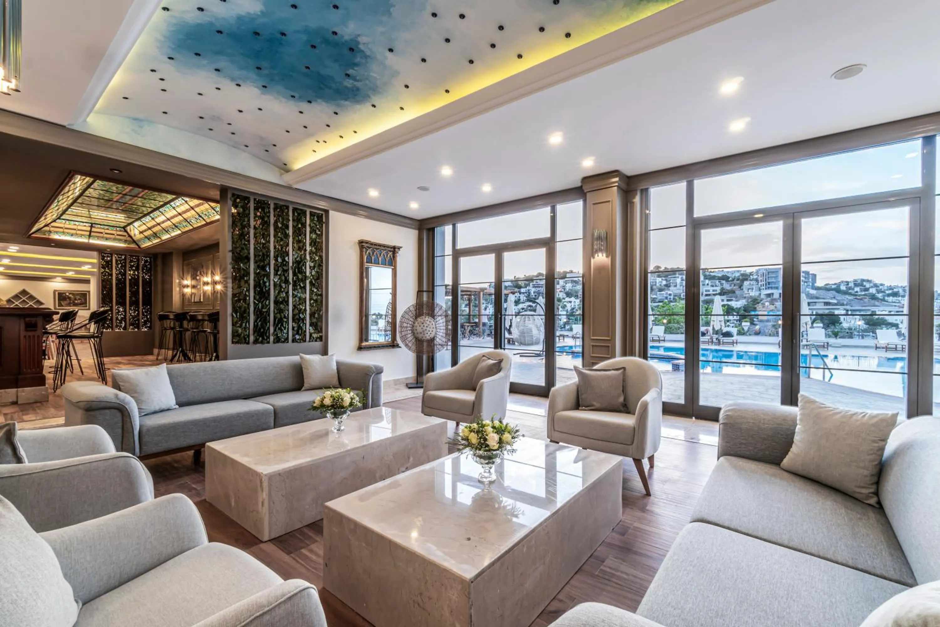 Lounge or bar in Elementa Boutique Hotel - Adults Only