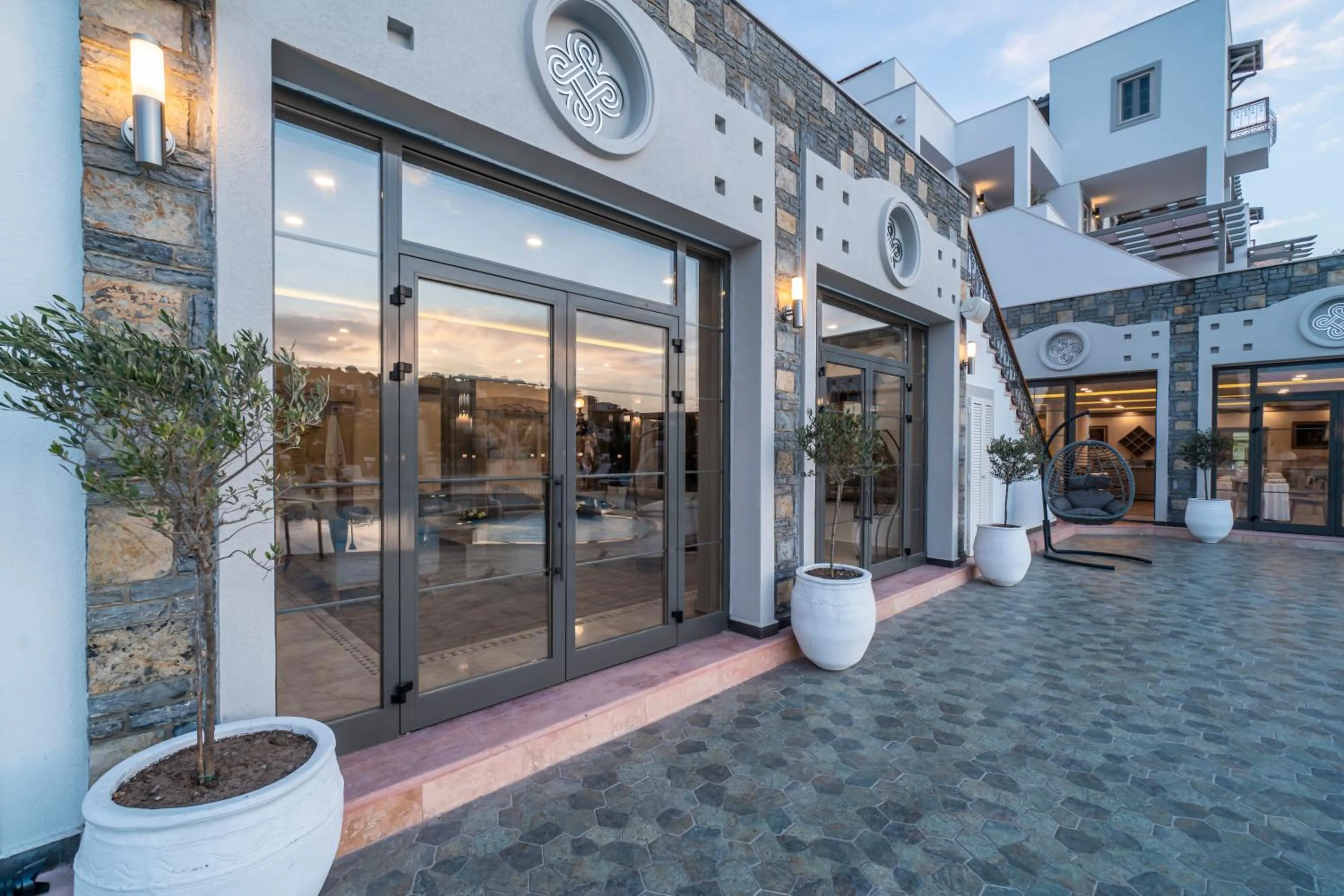 Facade/entrance in Elementa Boutique Hotel - Adults Only