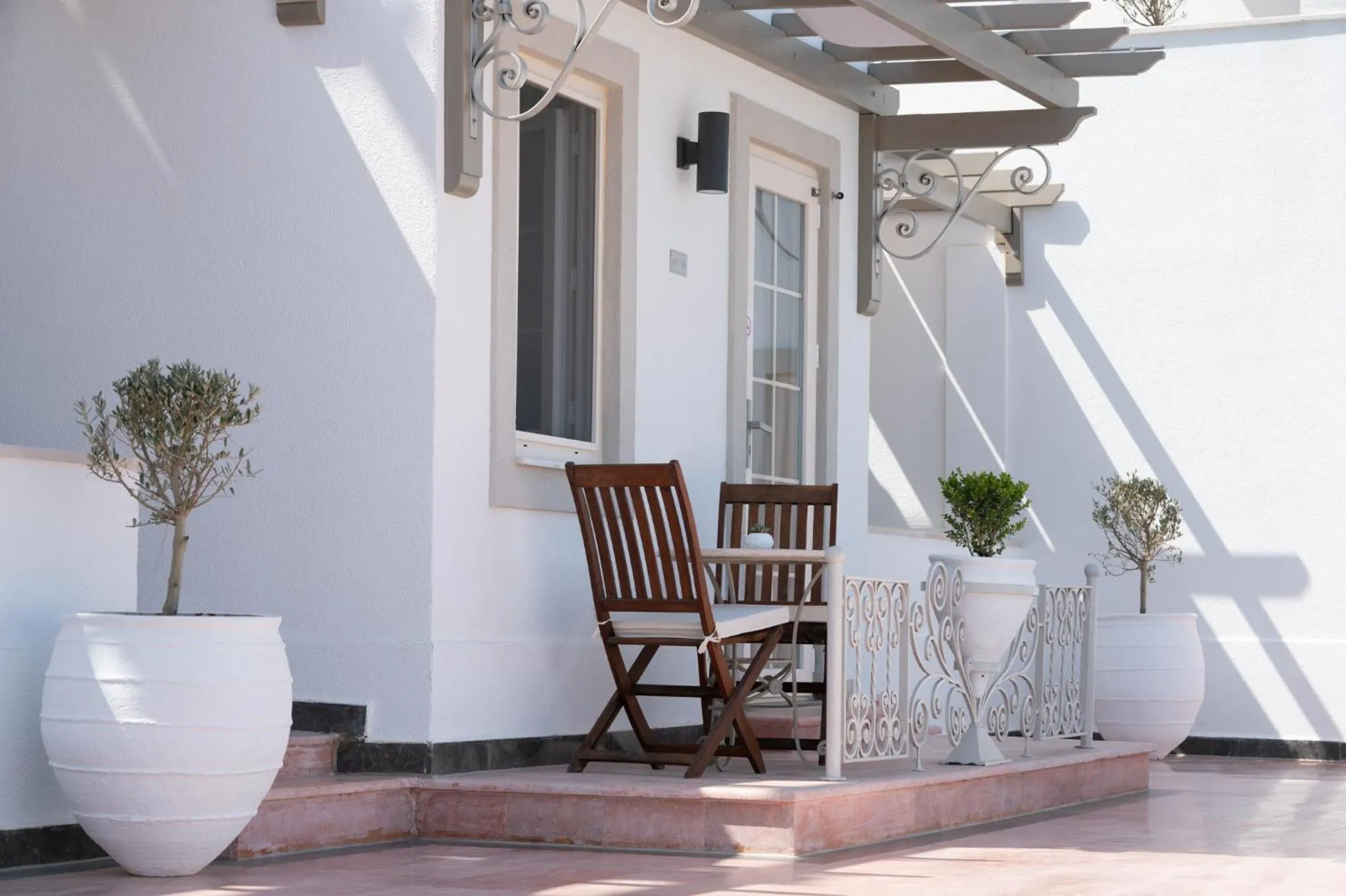 Patio in Elementa Boutique Hotel - Adults Only