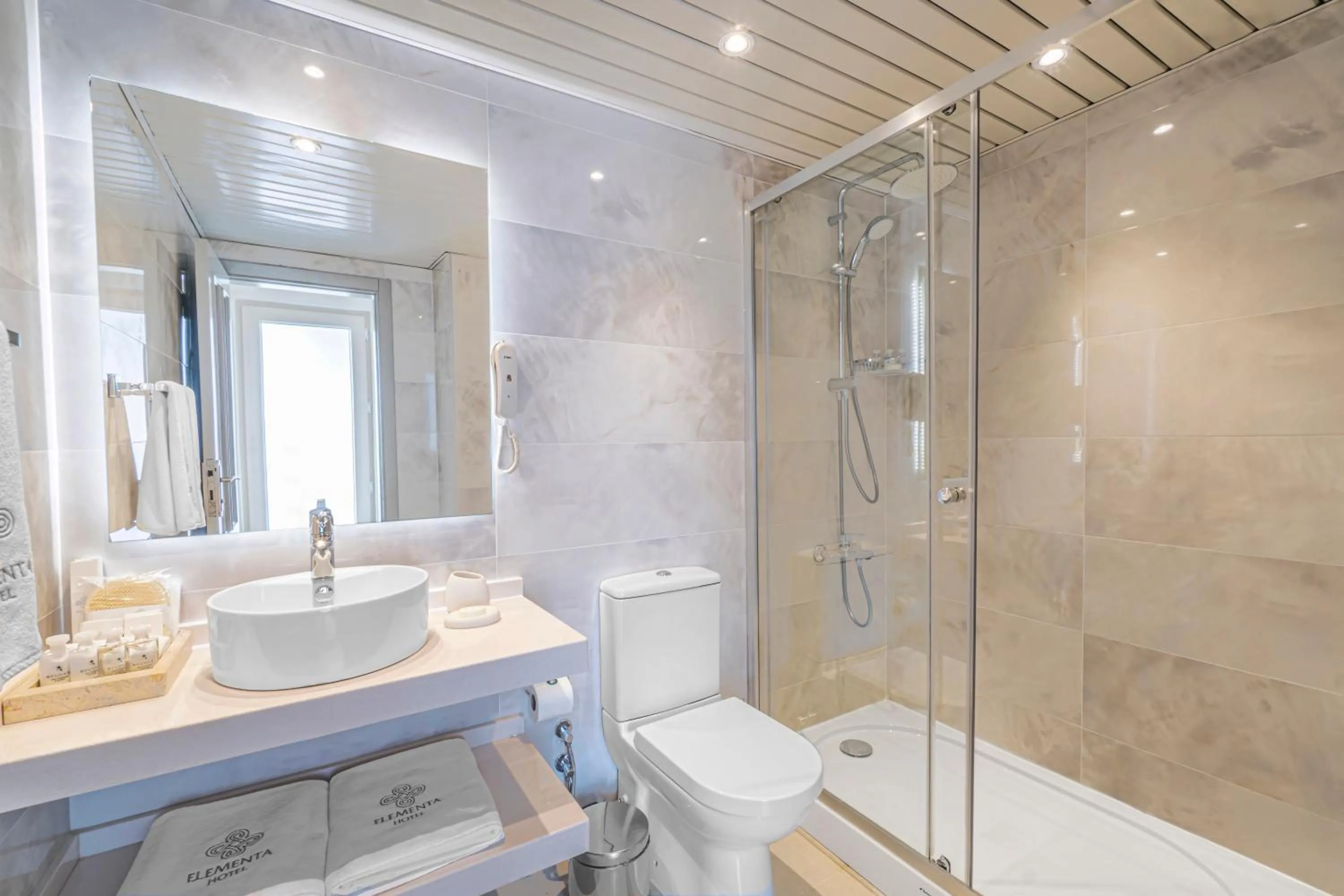 Bathroom in Elementa Boutique Hotel - Adults Only