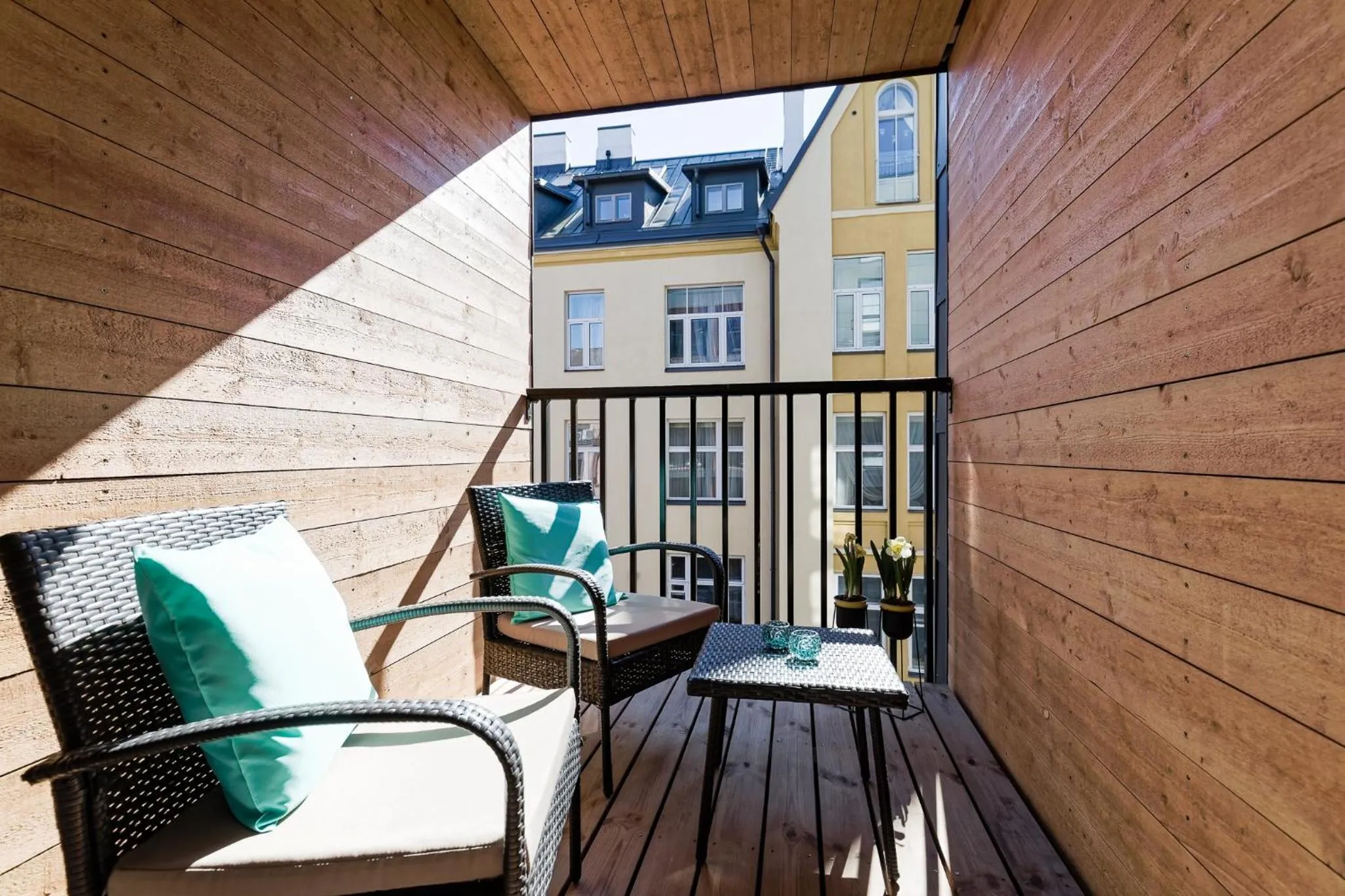 Balcony/Terrace in Bob W Tallinn City Centre - Avangard