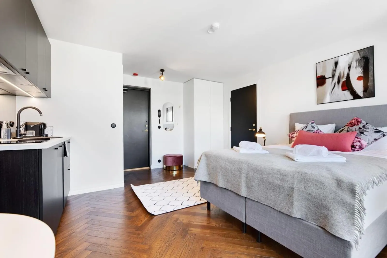 Bedroom, Bed in Bob W Tallinn City Centre - Avangard