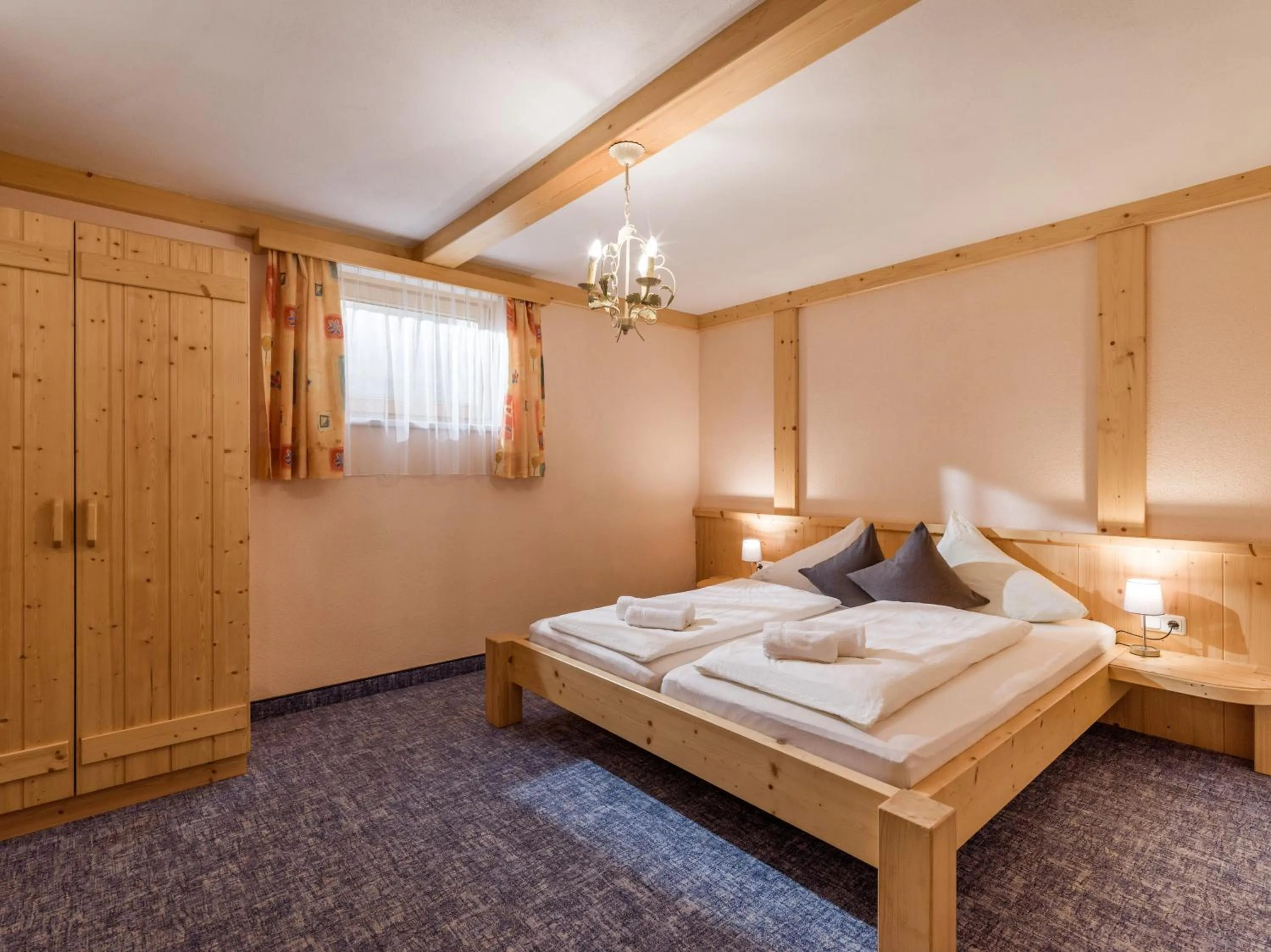 Bed in Ferienhaus Kröll
