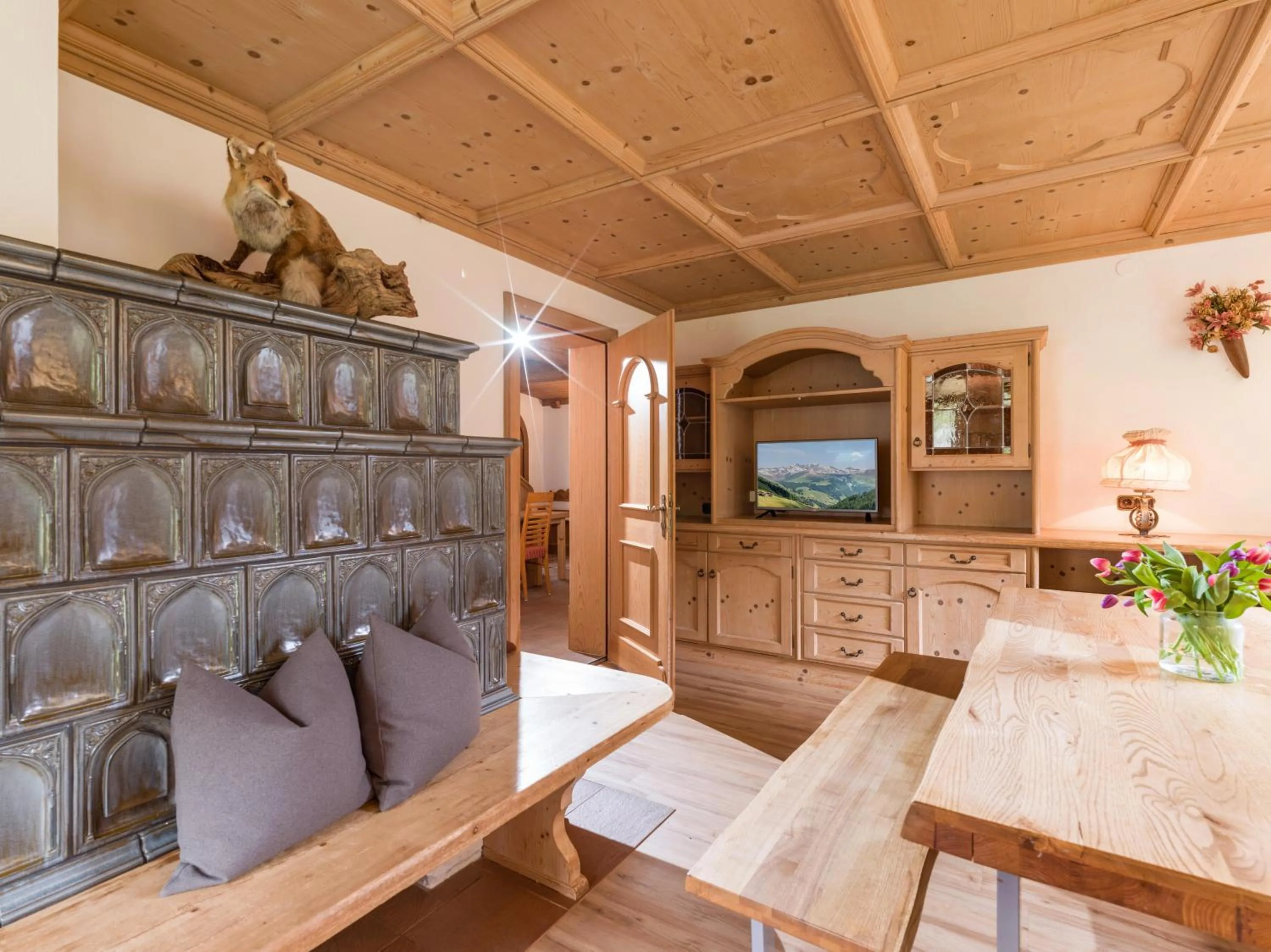 Living room in Ferienhaus Kröll