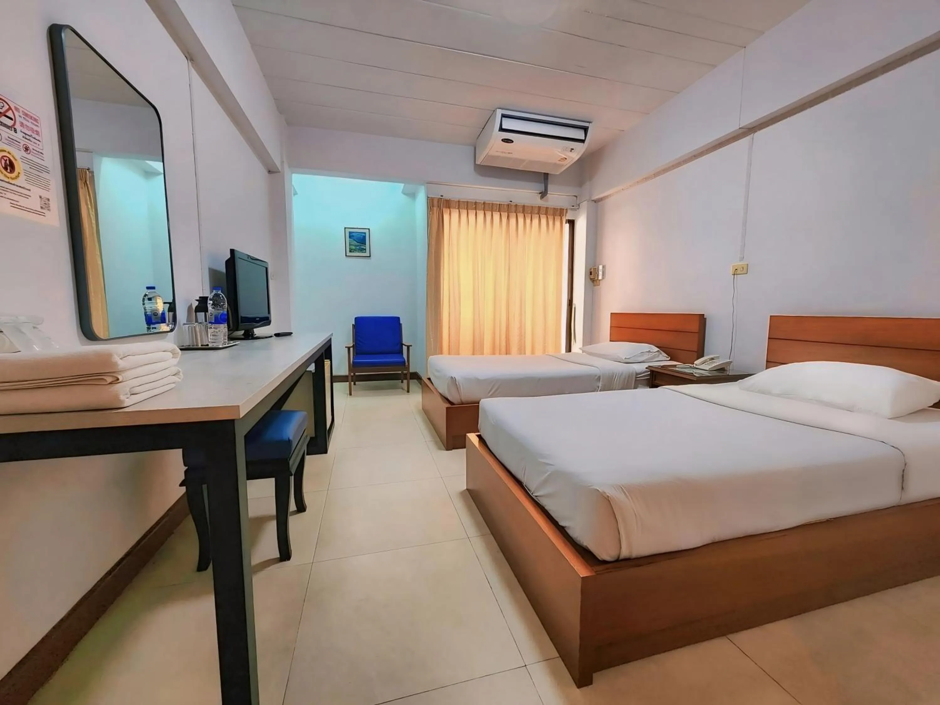 Bedroom, Bed in Siam Palace Hotel