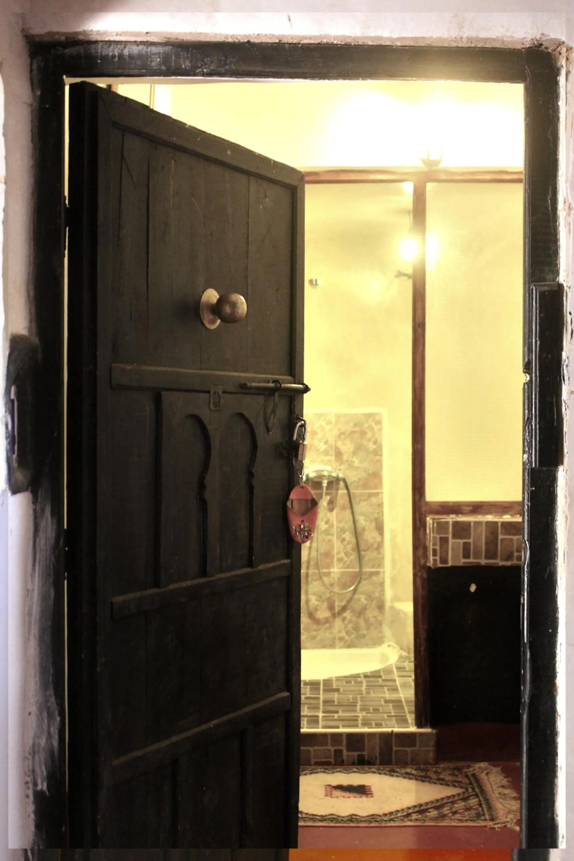 Bathroom in Chez Yacob kasbah