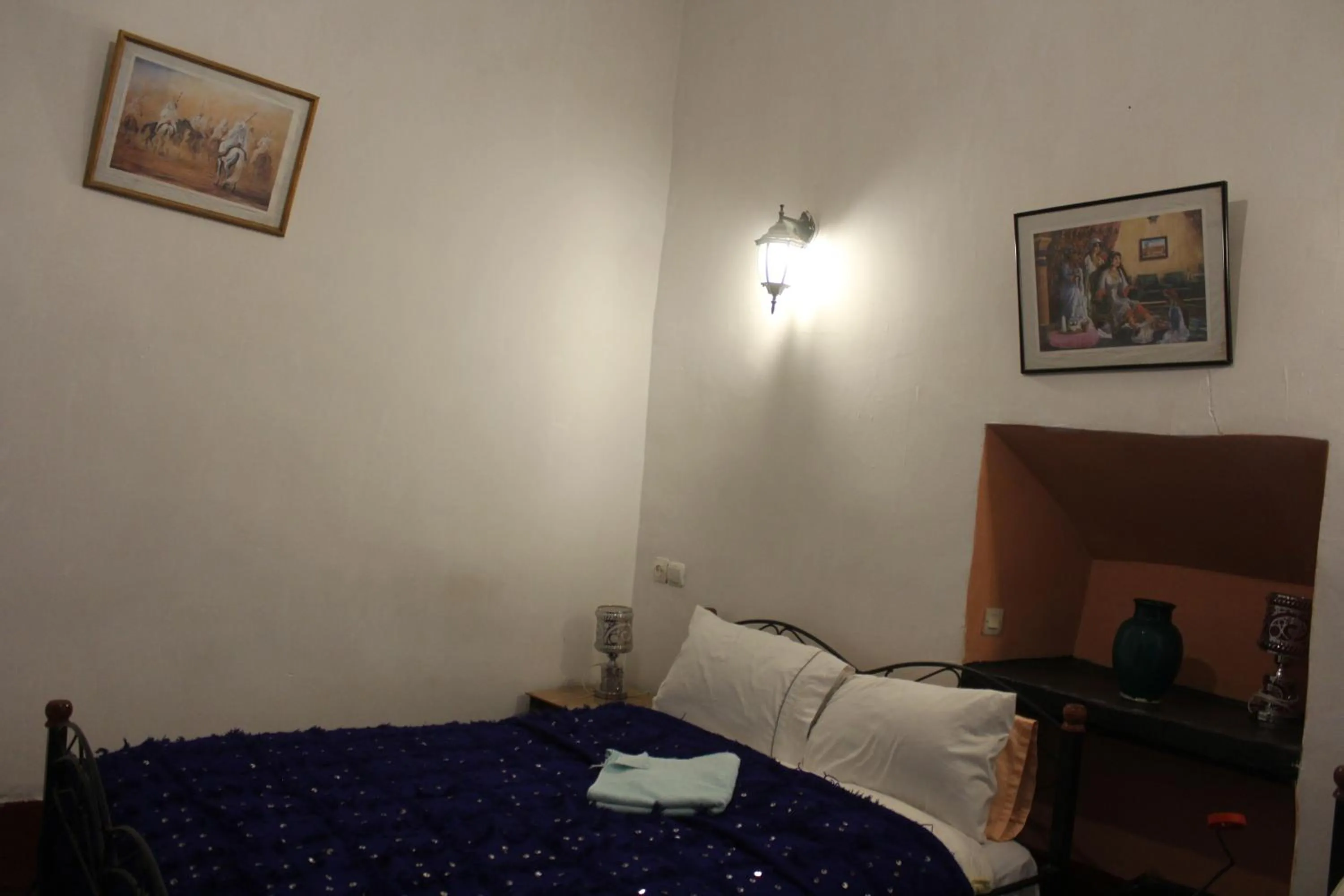 Bed in Chez Yacob kasbah