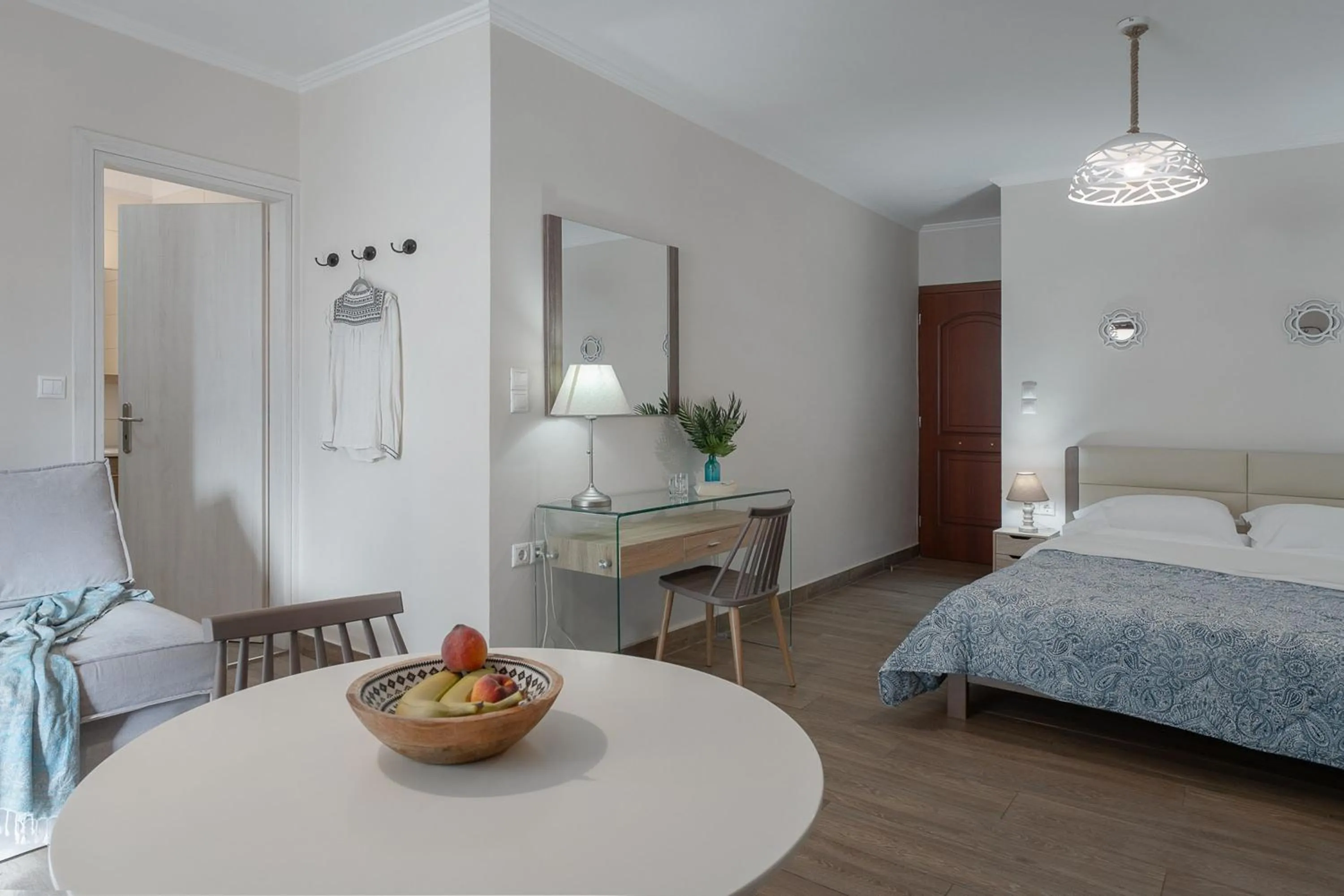 Bed in Captain's Seafront Apartments
