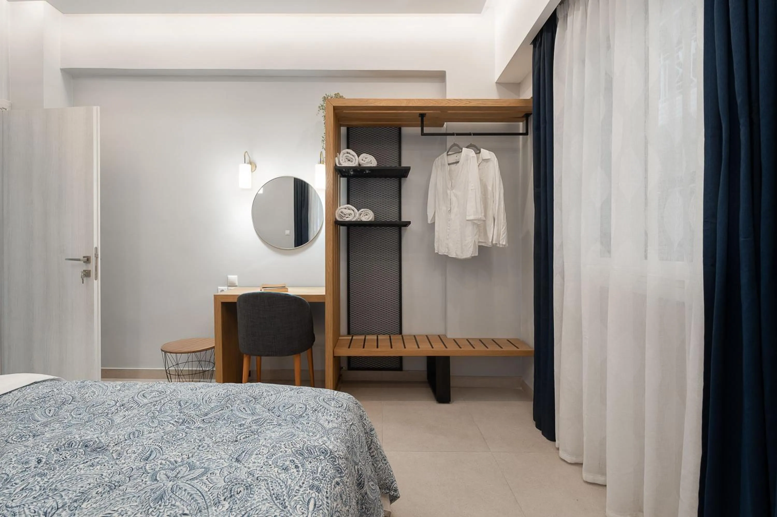 Bed in Captain's Seafront Apartments