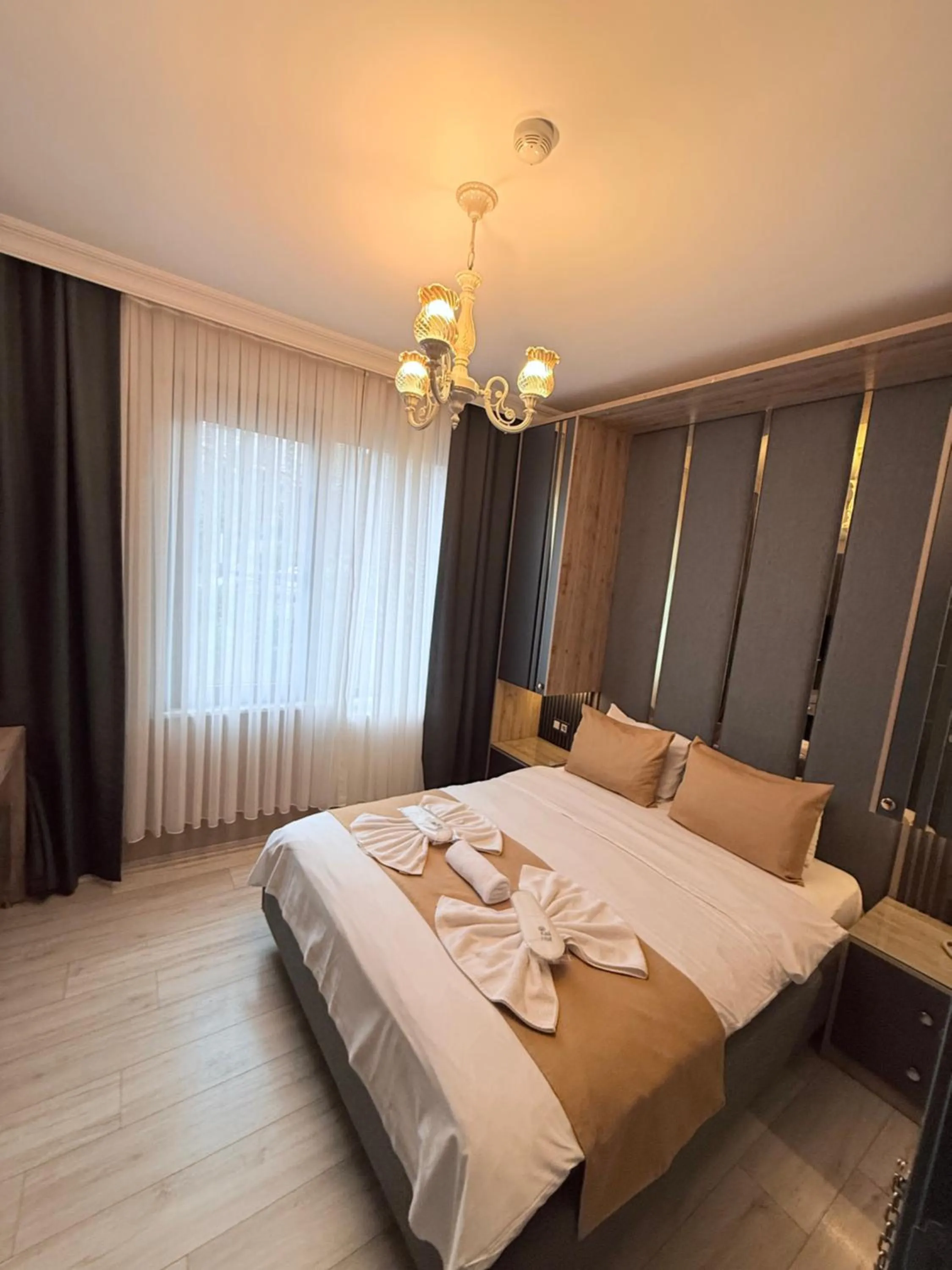 Bed in New Taksim Hotel
