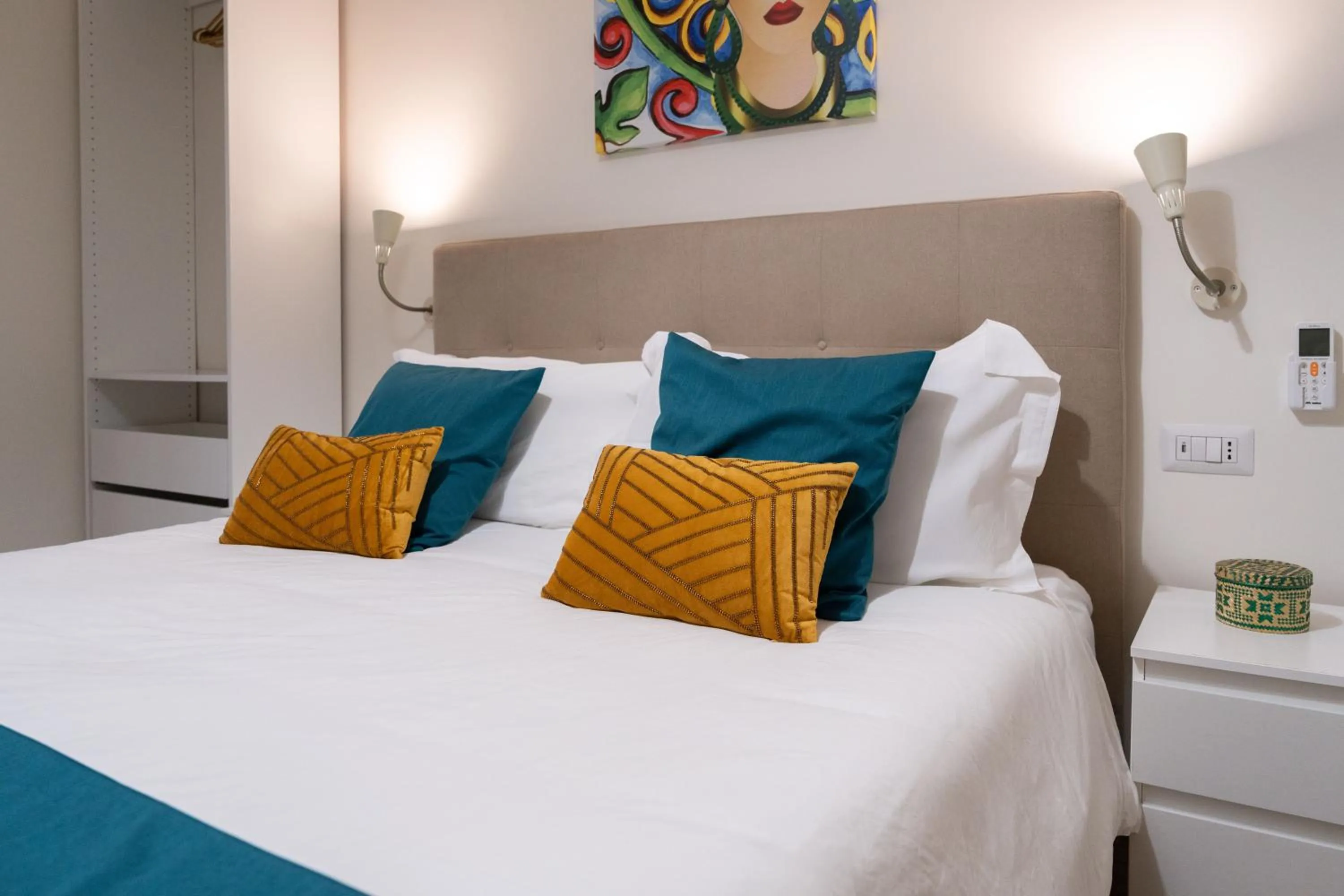 Bedroom, Bed in Nery Home Giardini Naxos